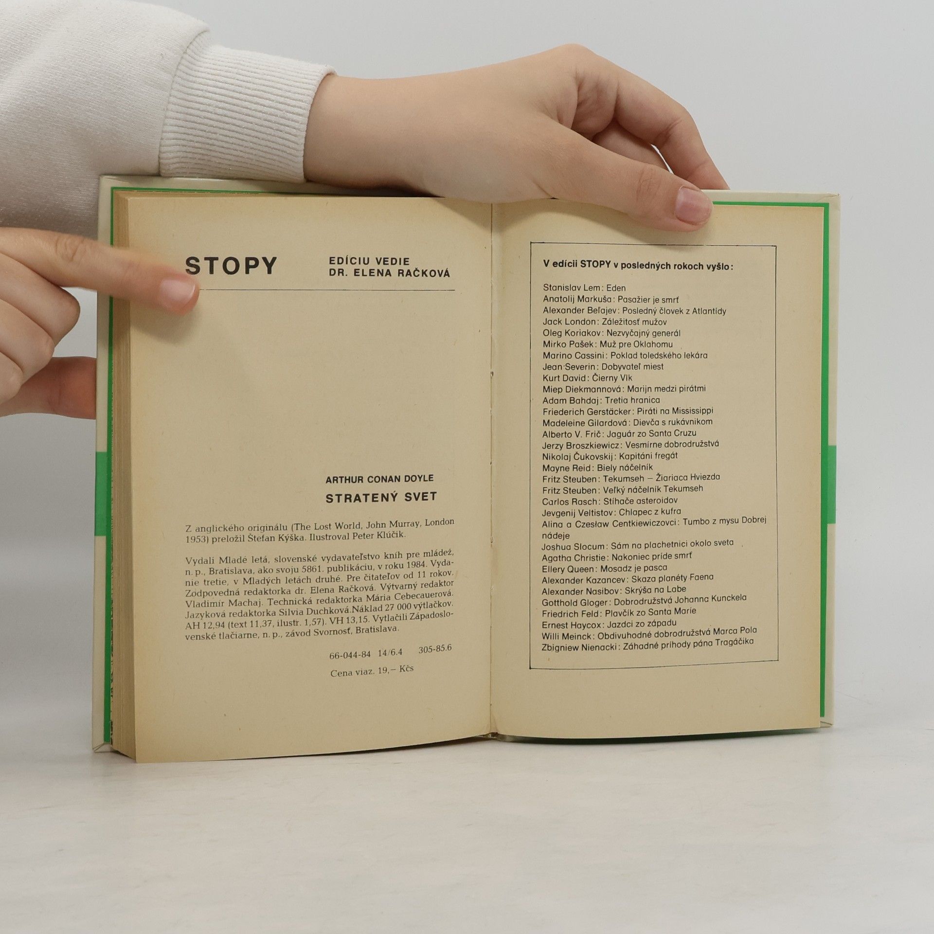 Arthur Conan Doyle Stratený svet