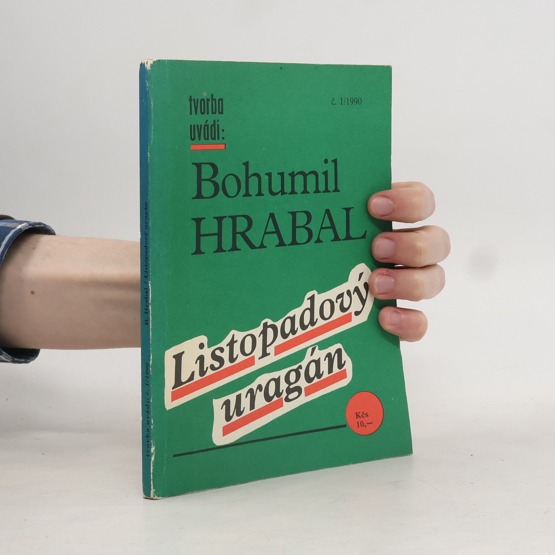 Bohumil Hrabal Listopadový uragán