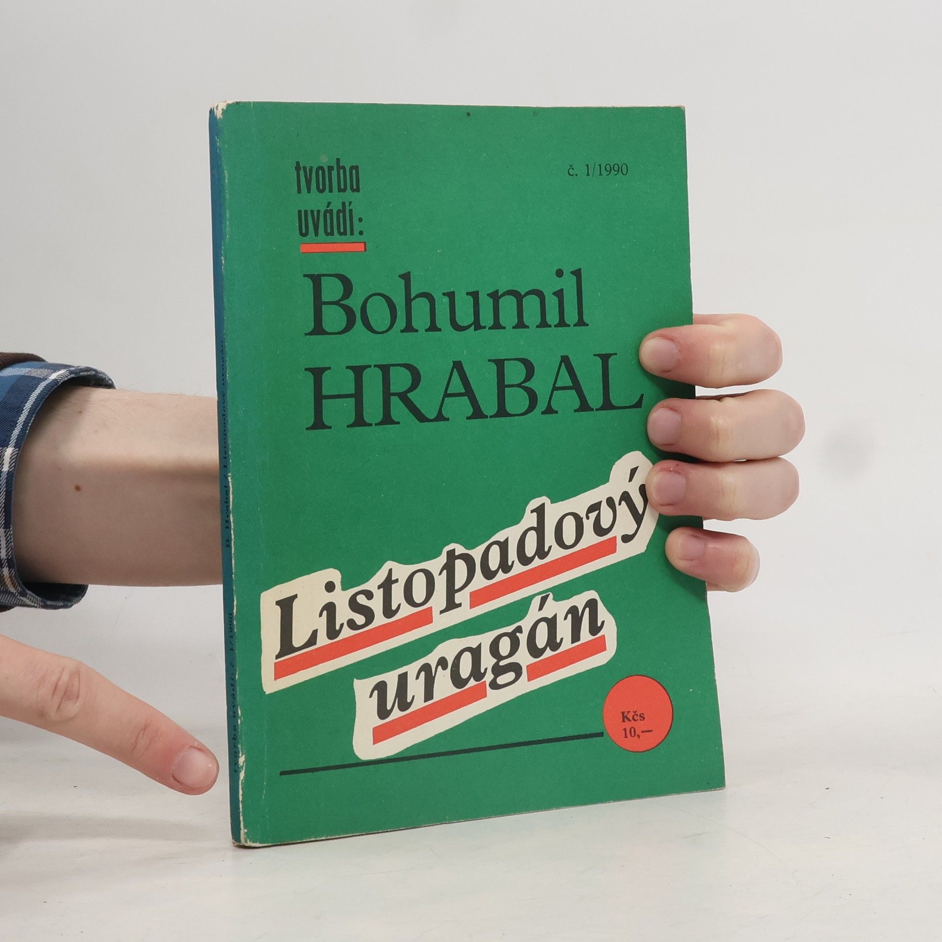 Bohumil Hrabal Listopadový uragán
