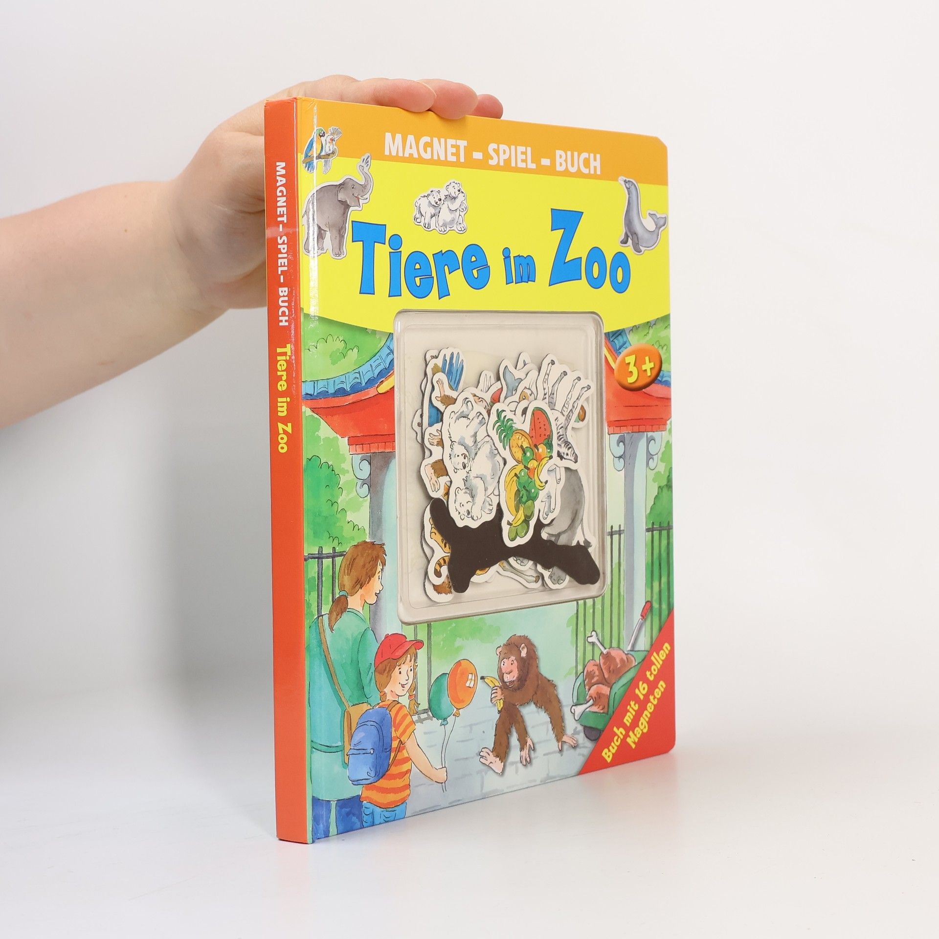 Daniela Pohle Tiere im ZOO. Magnet-Spiel-Buch