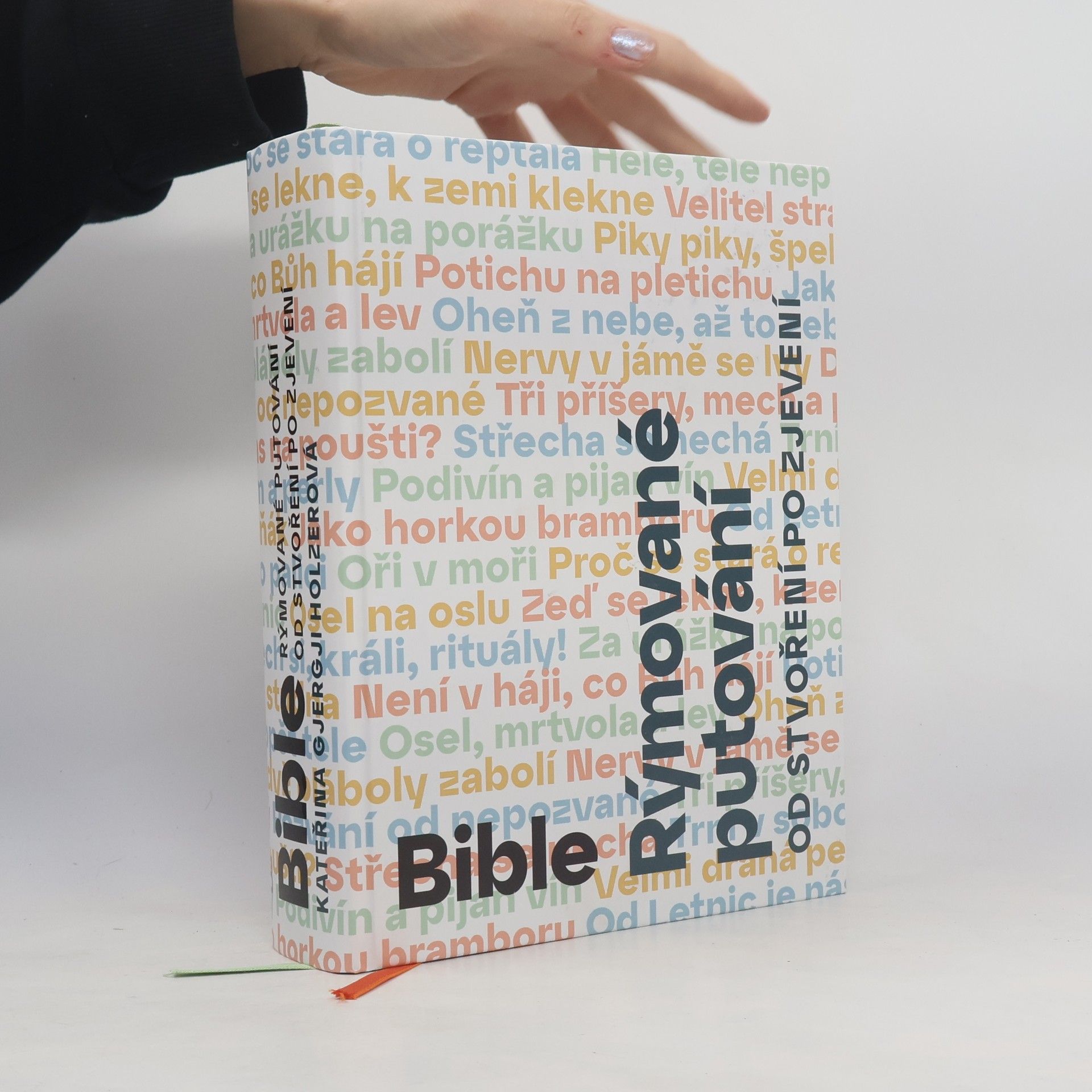Kateřina Gjergji Holzerová Bible: rýmované putování od stvoření po zjevení