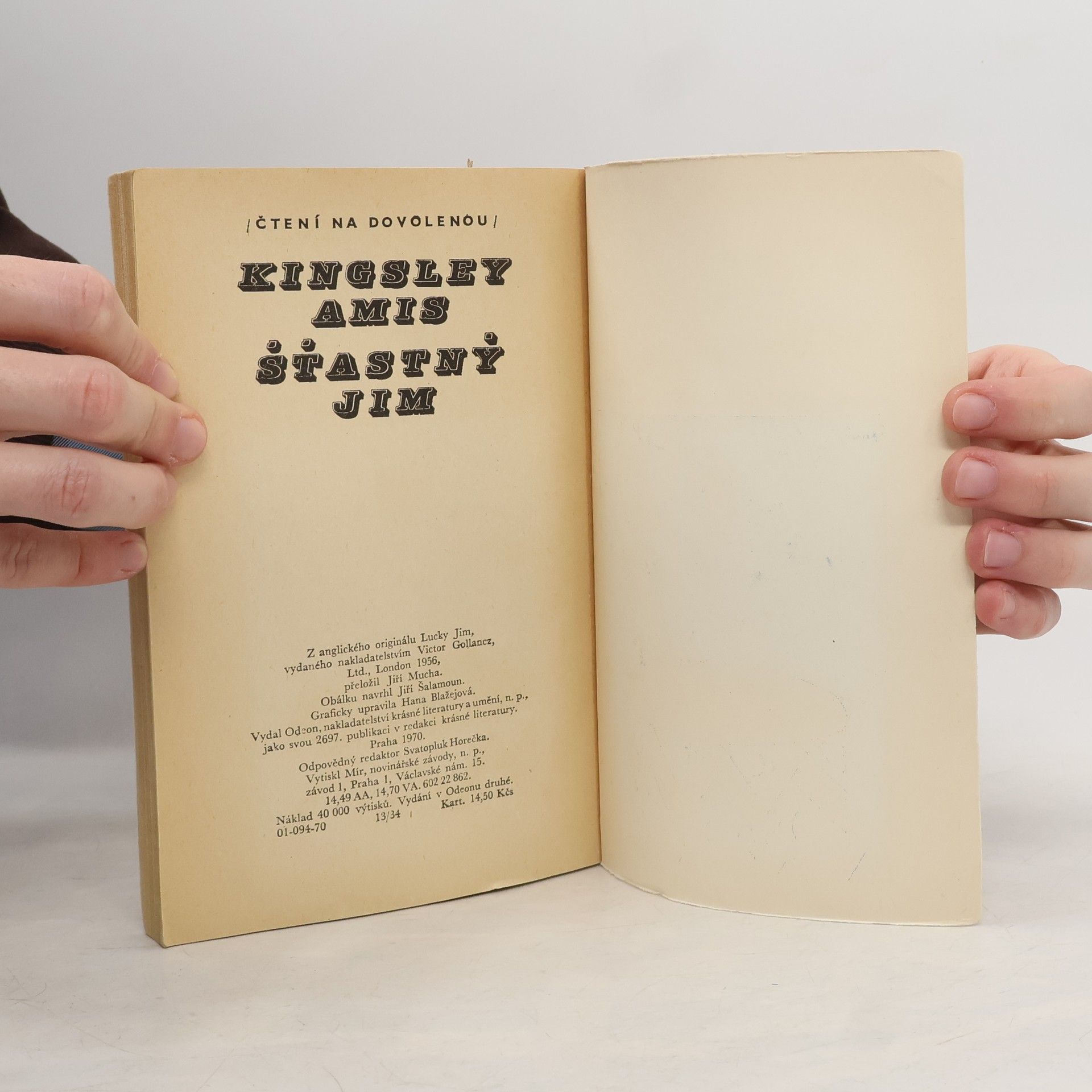 Kingsley Amis Šťastný Jim
