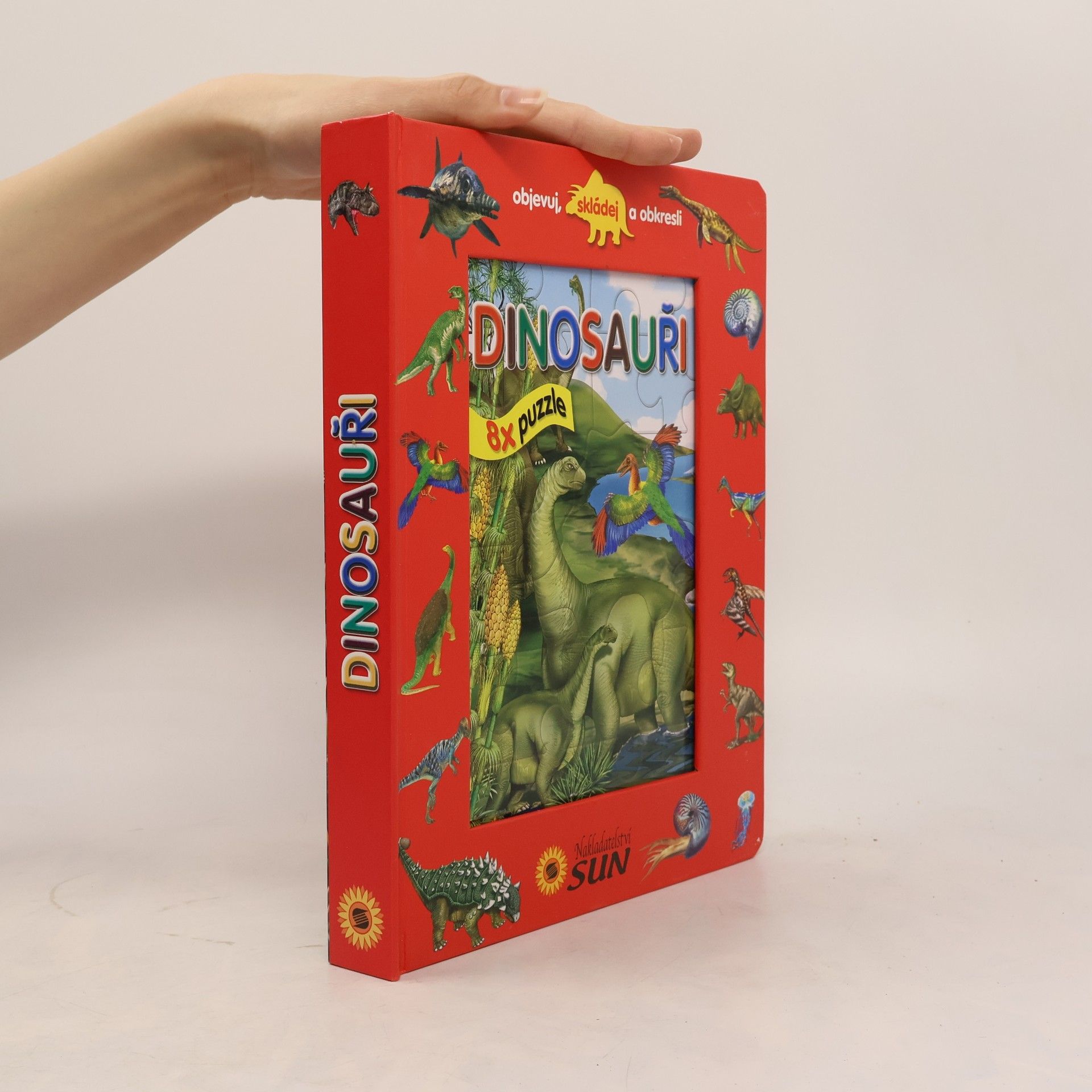 Various authors Dinosauři 8x puzzle