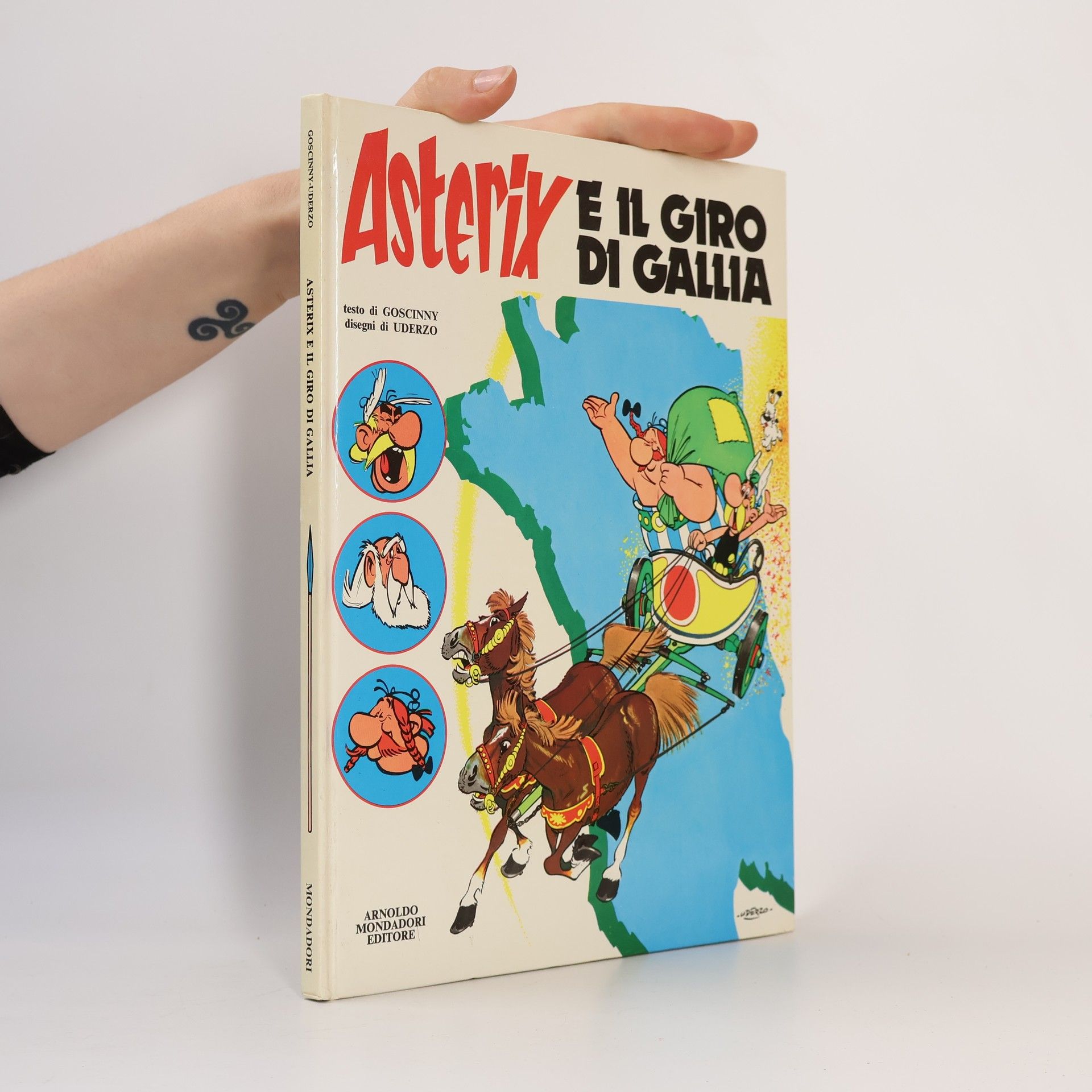 René Goscinny Asterix e il Giro di Gallia