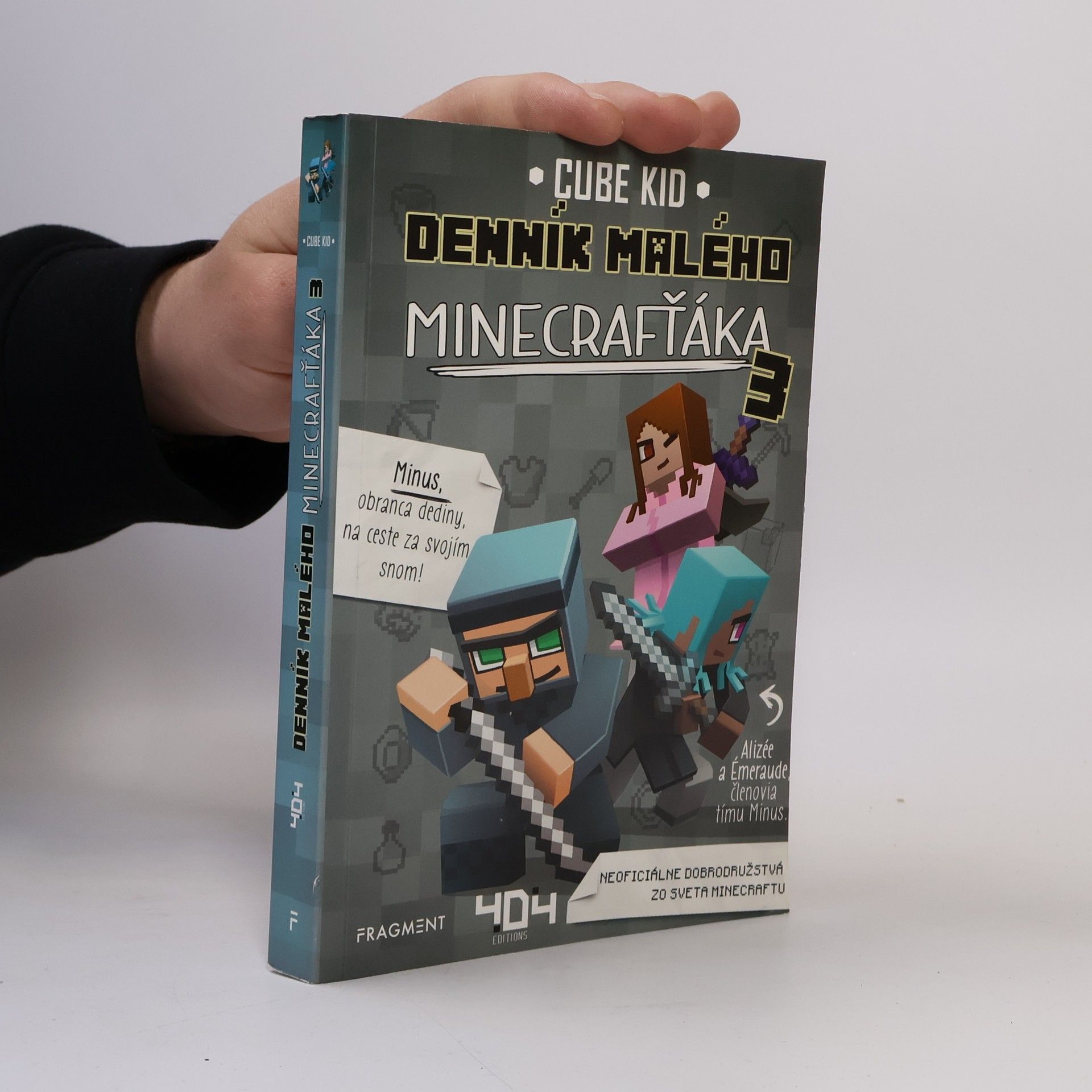Various authors Denník malého minecrafťáka 3