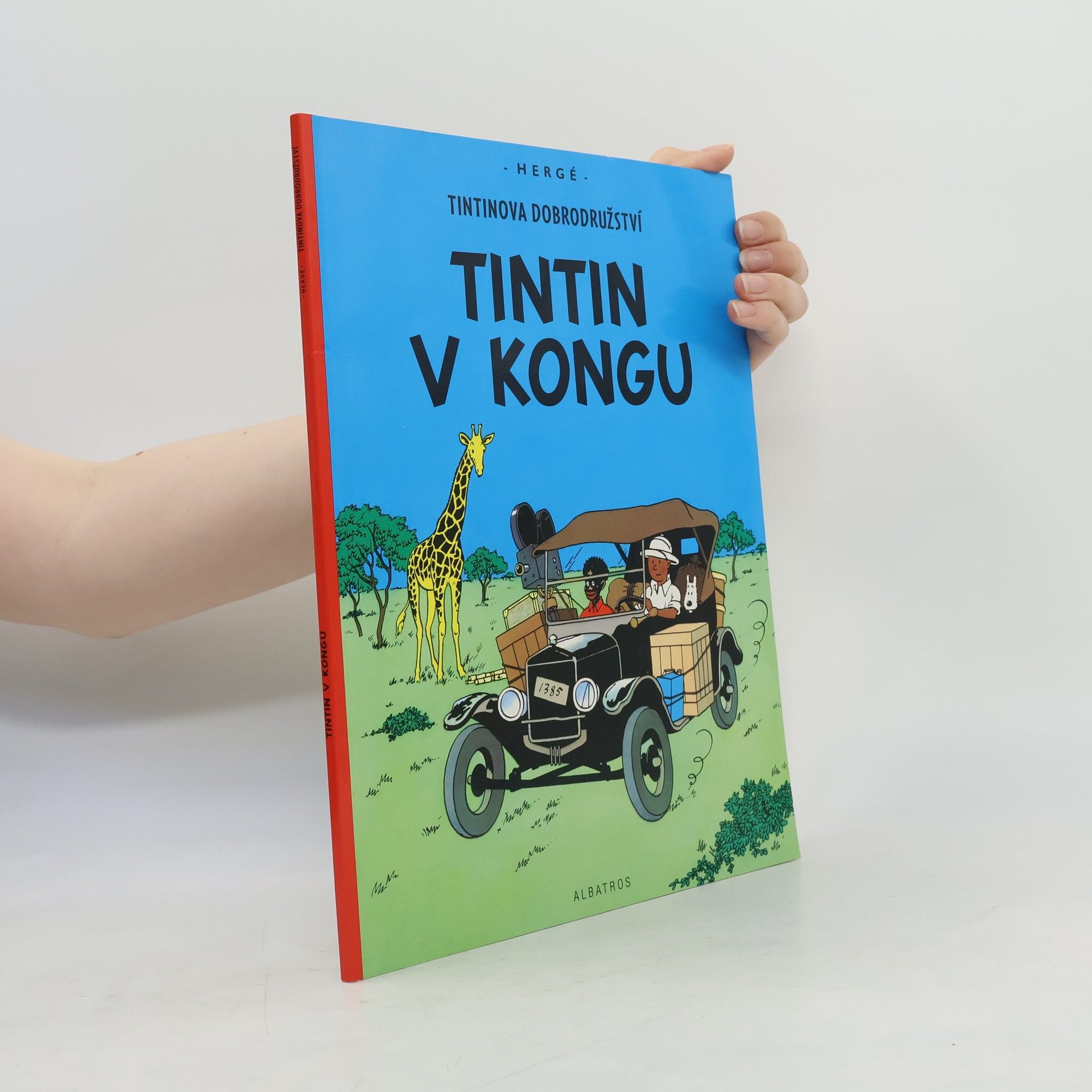 Hergé Tintin v Kongu