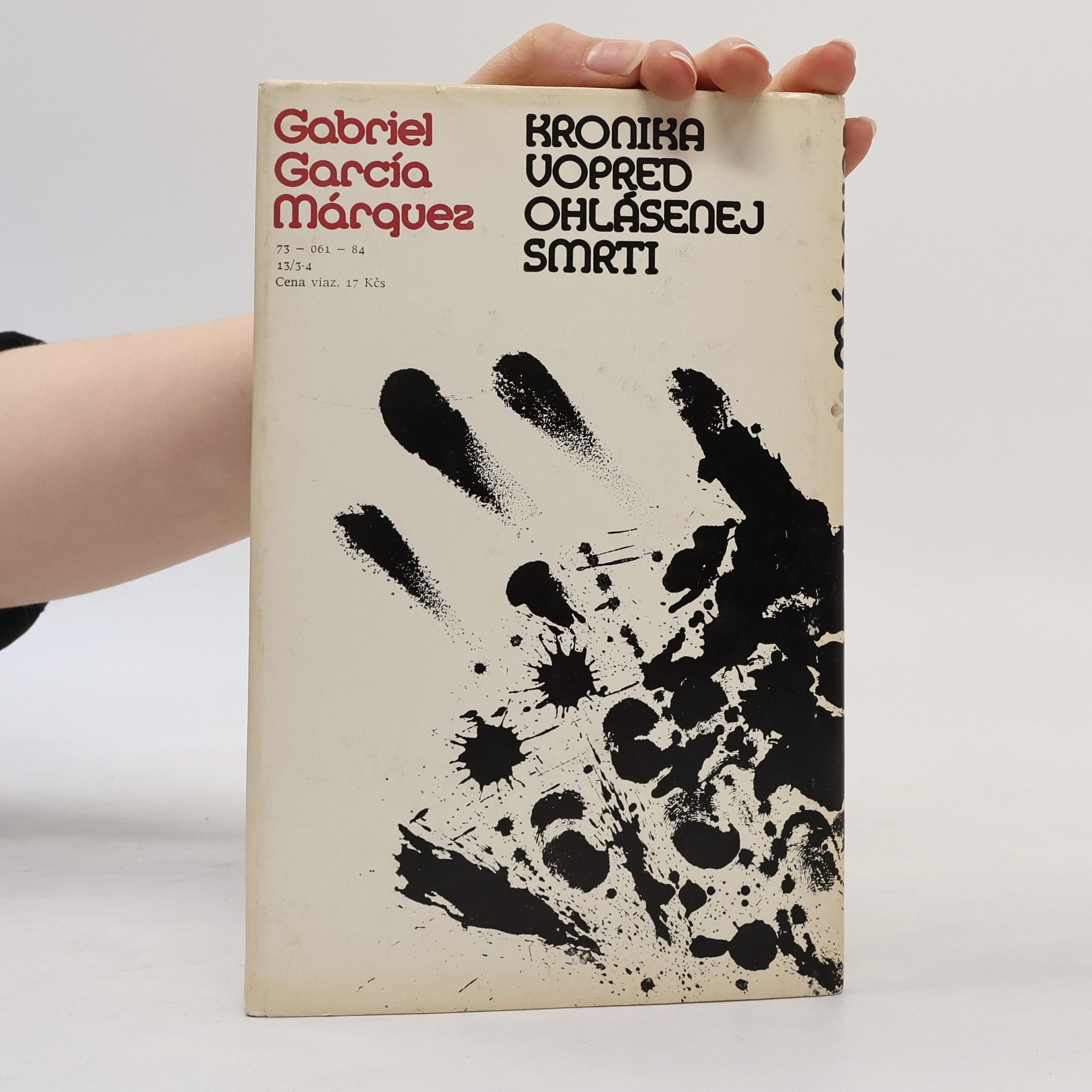 Gabriel García Márquez Kronika vopred ohlásenej smrti