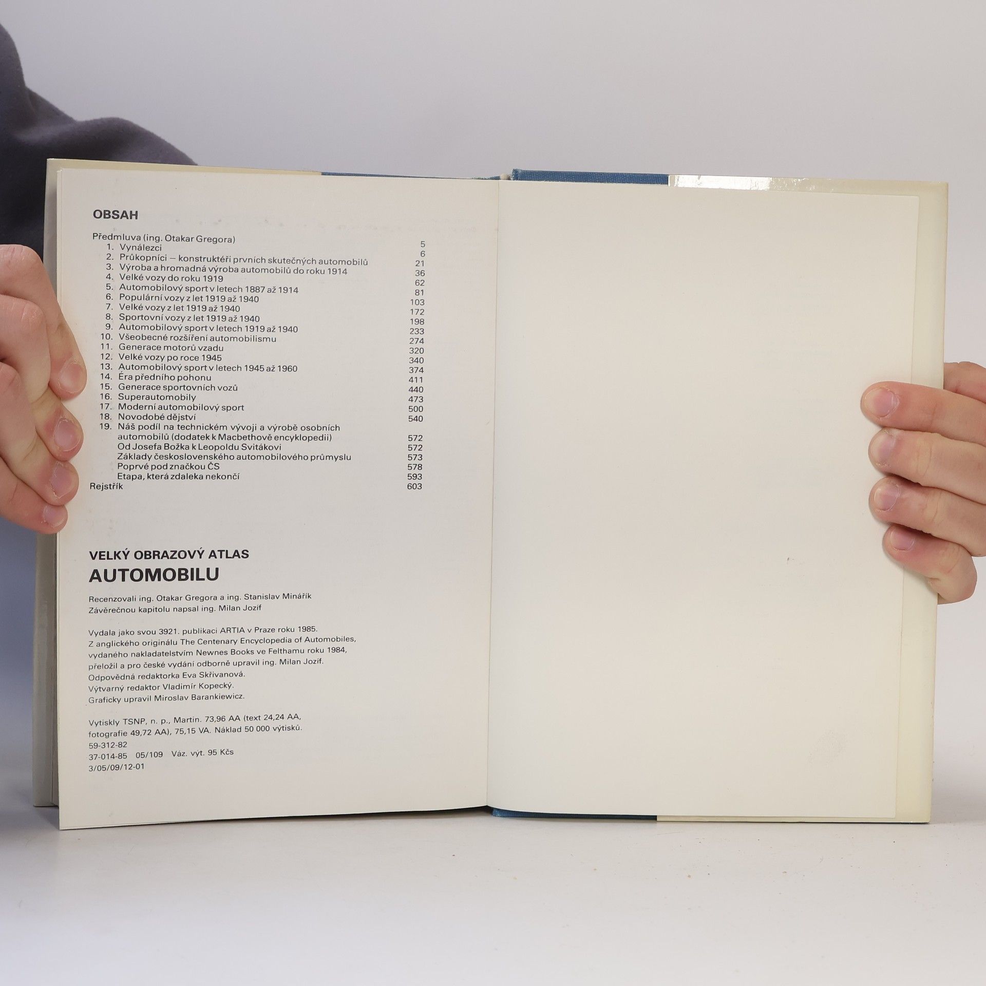 Graham Macbeth Velký obrazový atlas automobilu