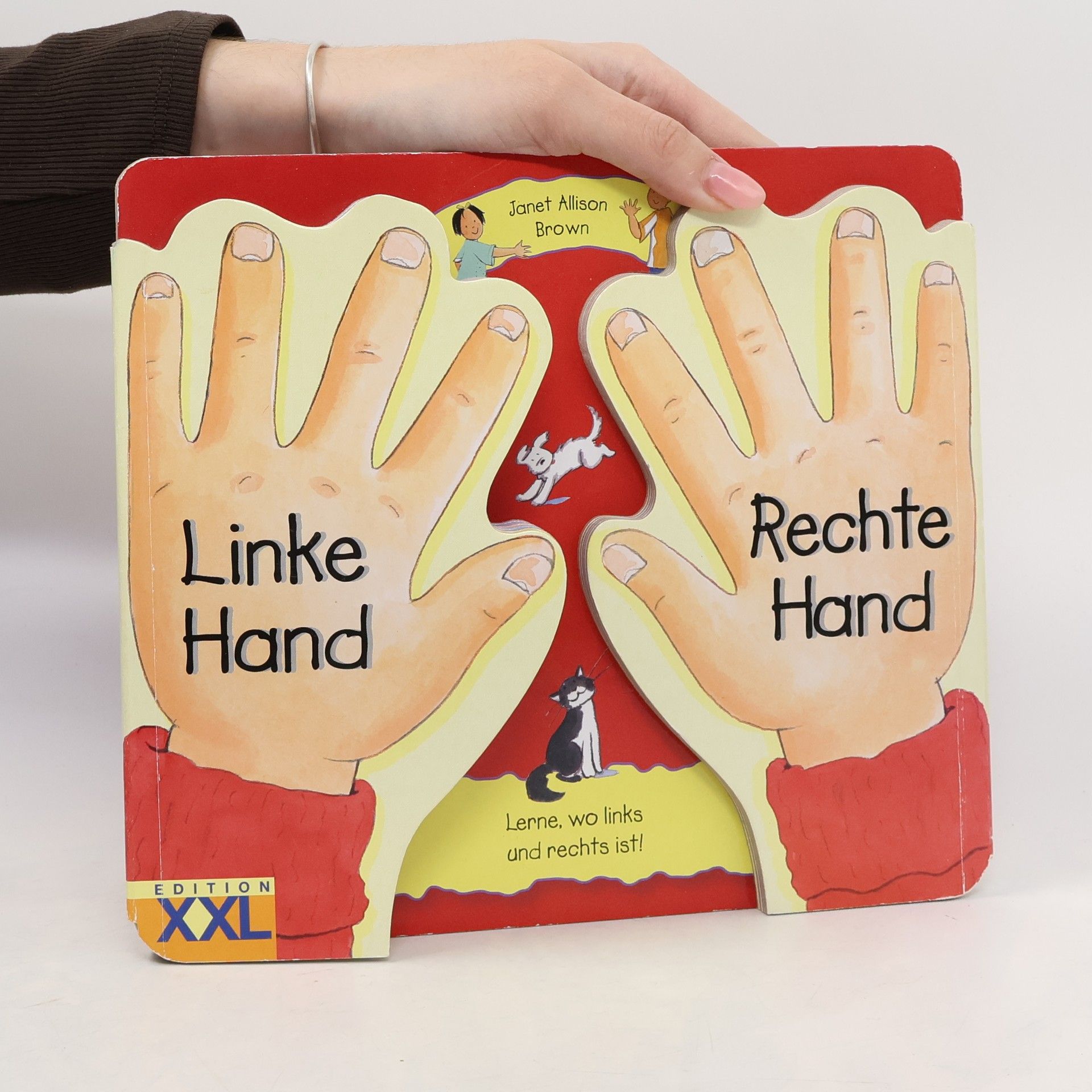 Janet Allison Brown Linke Hand, rechte Hand