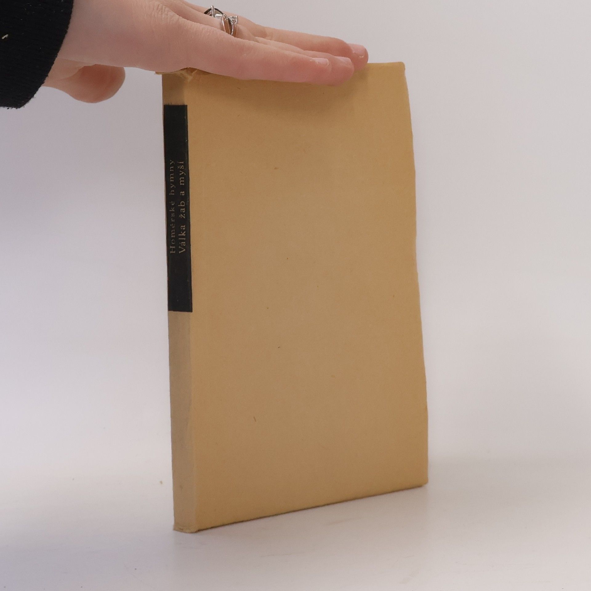 Homère Homérské hymny. Válka žab a myší