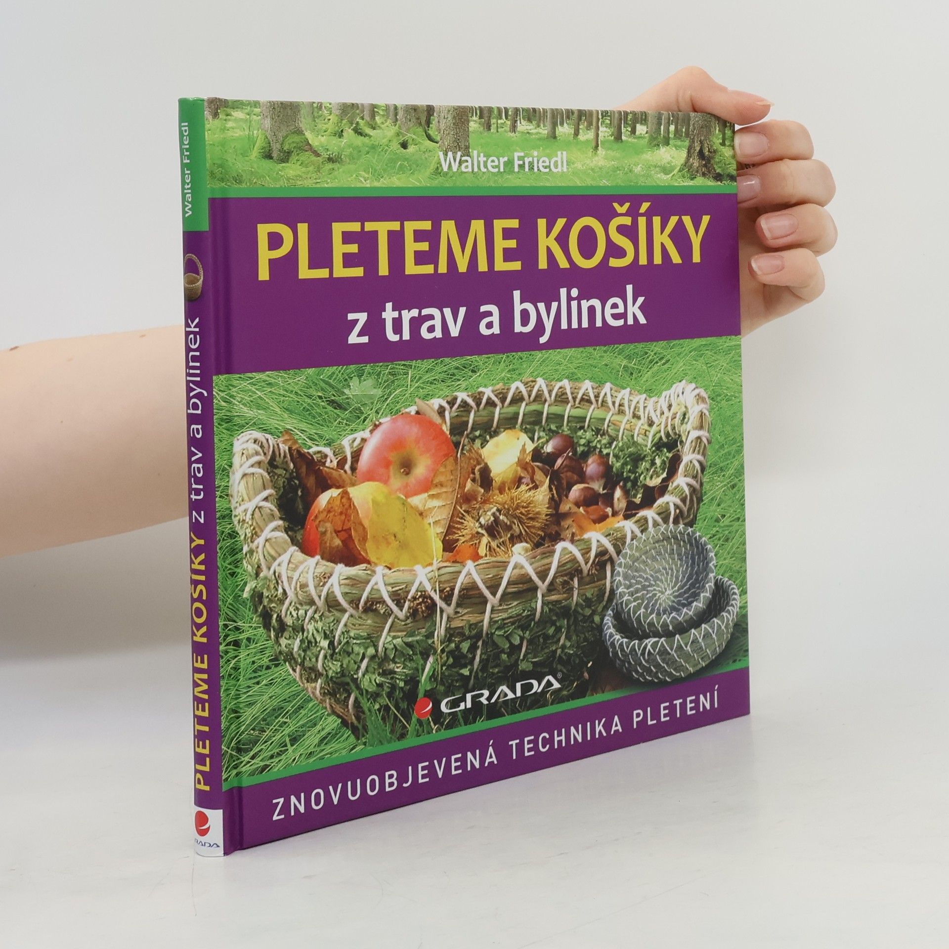 Walter Friedl Pleteme košíky z trav a bylinek