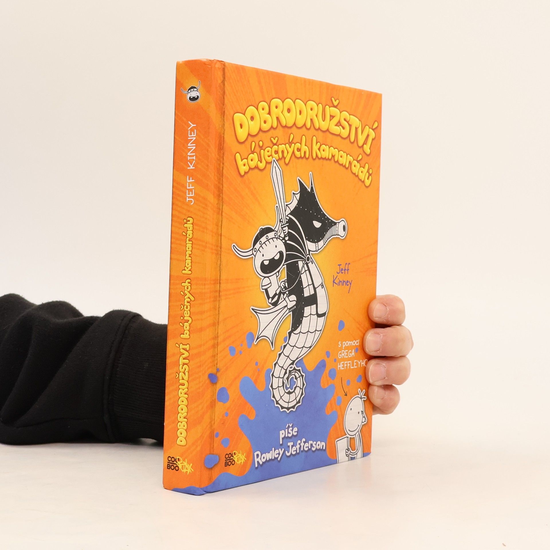 Jeff Kinney Dobrodružství báječných kamarádů. Píše Rowley Jefferson