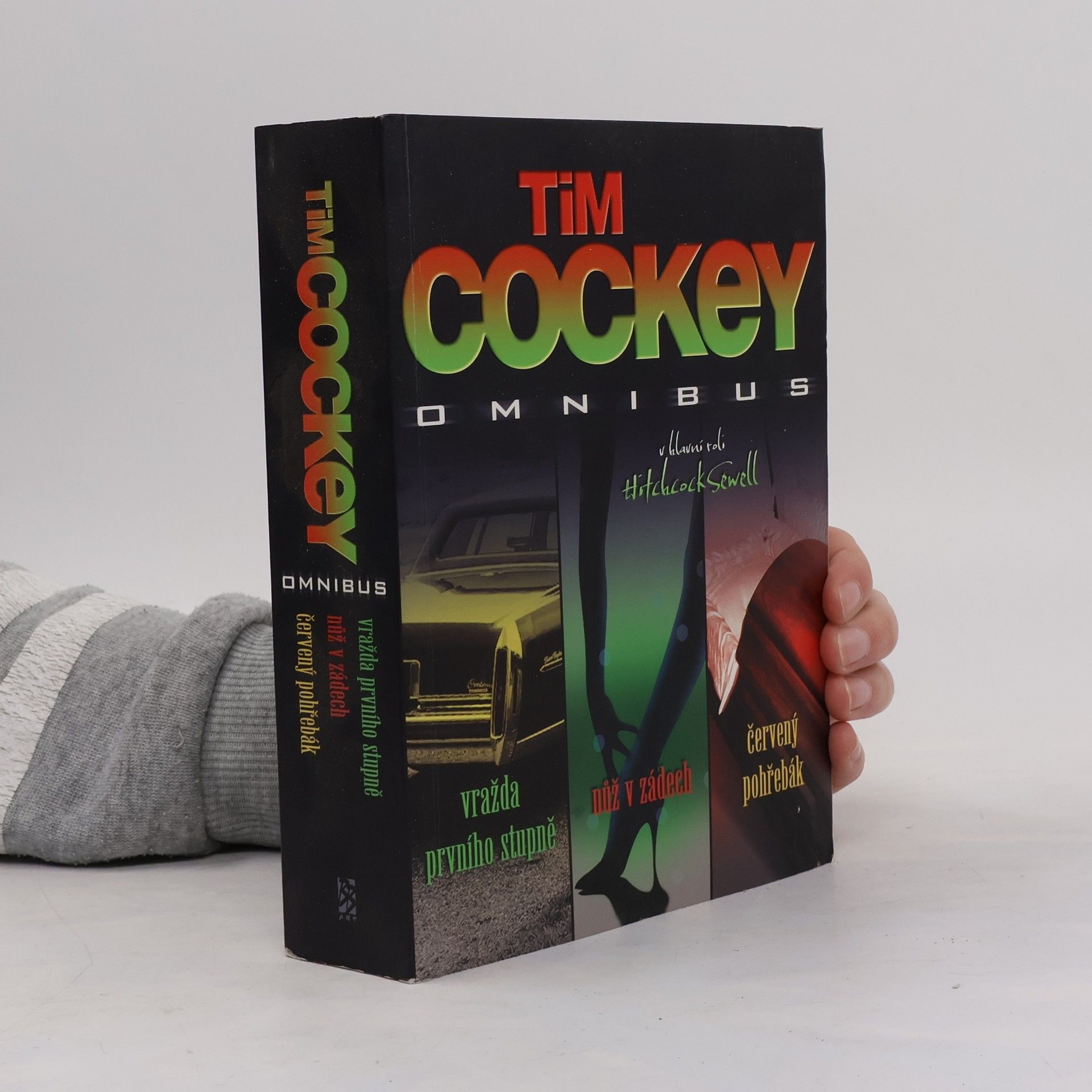 Tim Cockey Vražda prvního stupně. Nůž v zádech. Červený pohřebák