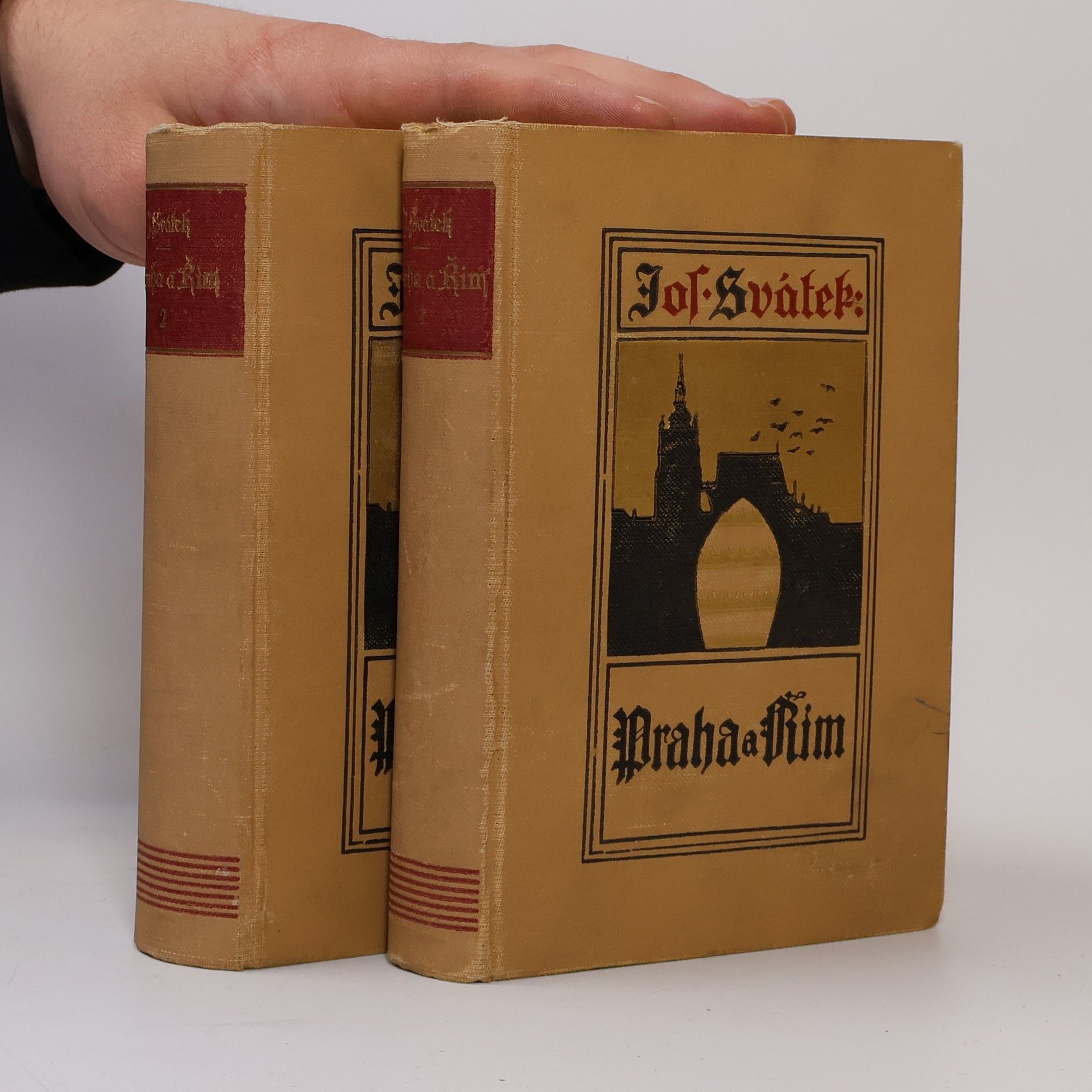 Josef Svátek Praha a Řím : díl I. a II.