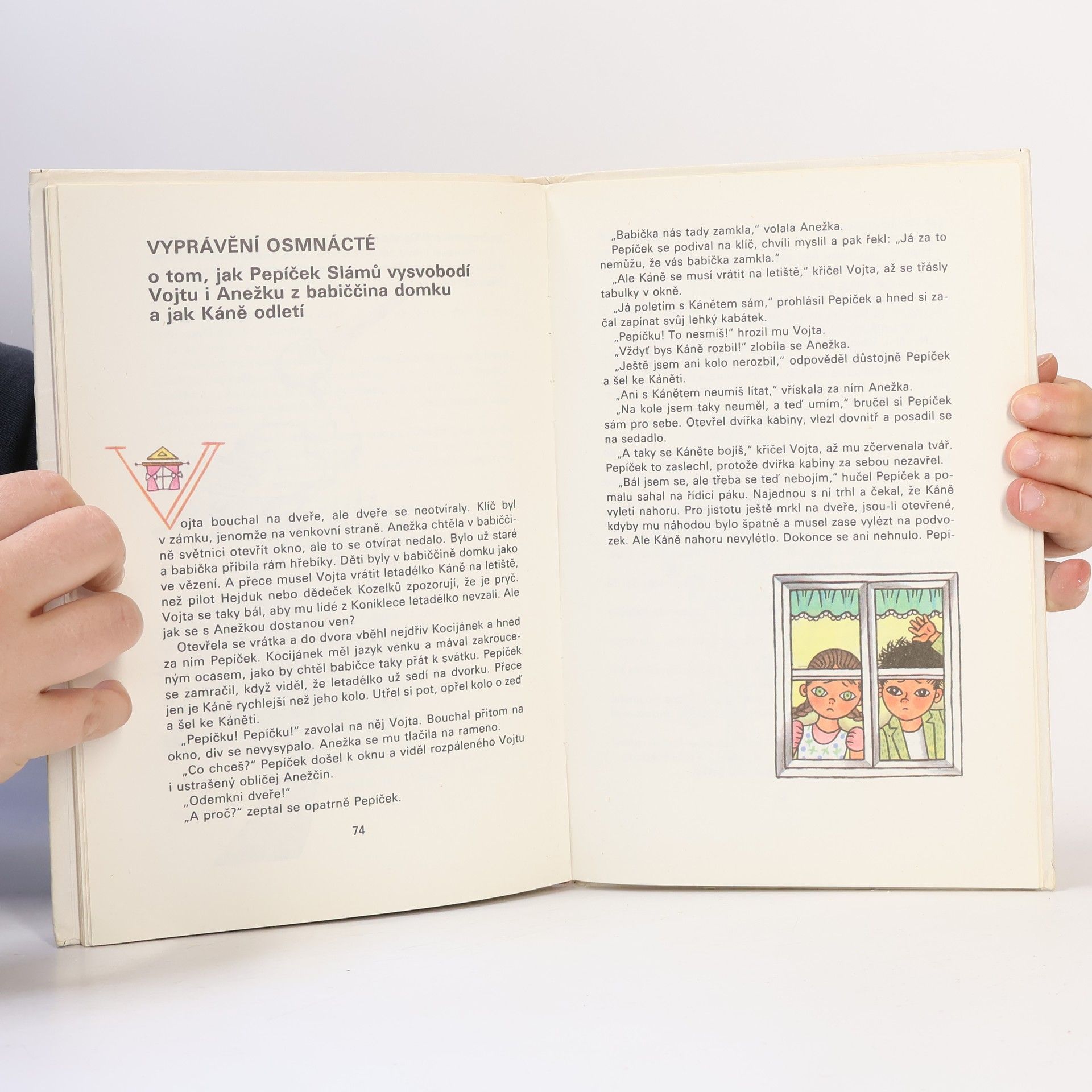 Bohumil Říha O letadélku Káněti