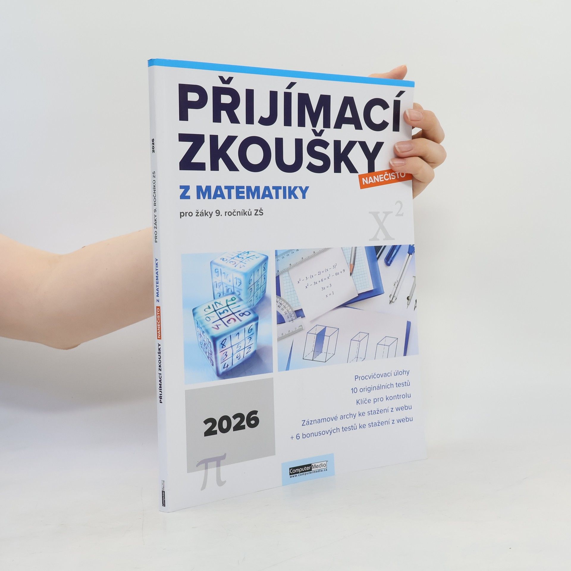 Various authors Přijímací zkoušky nanečisto z matematiky 2026