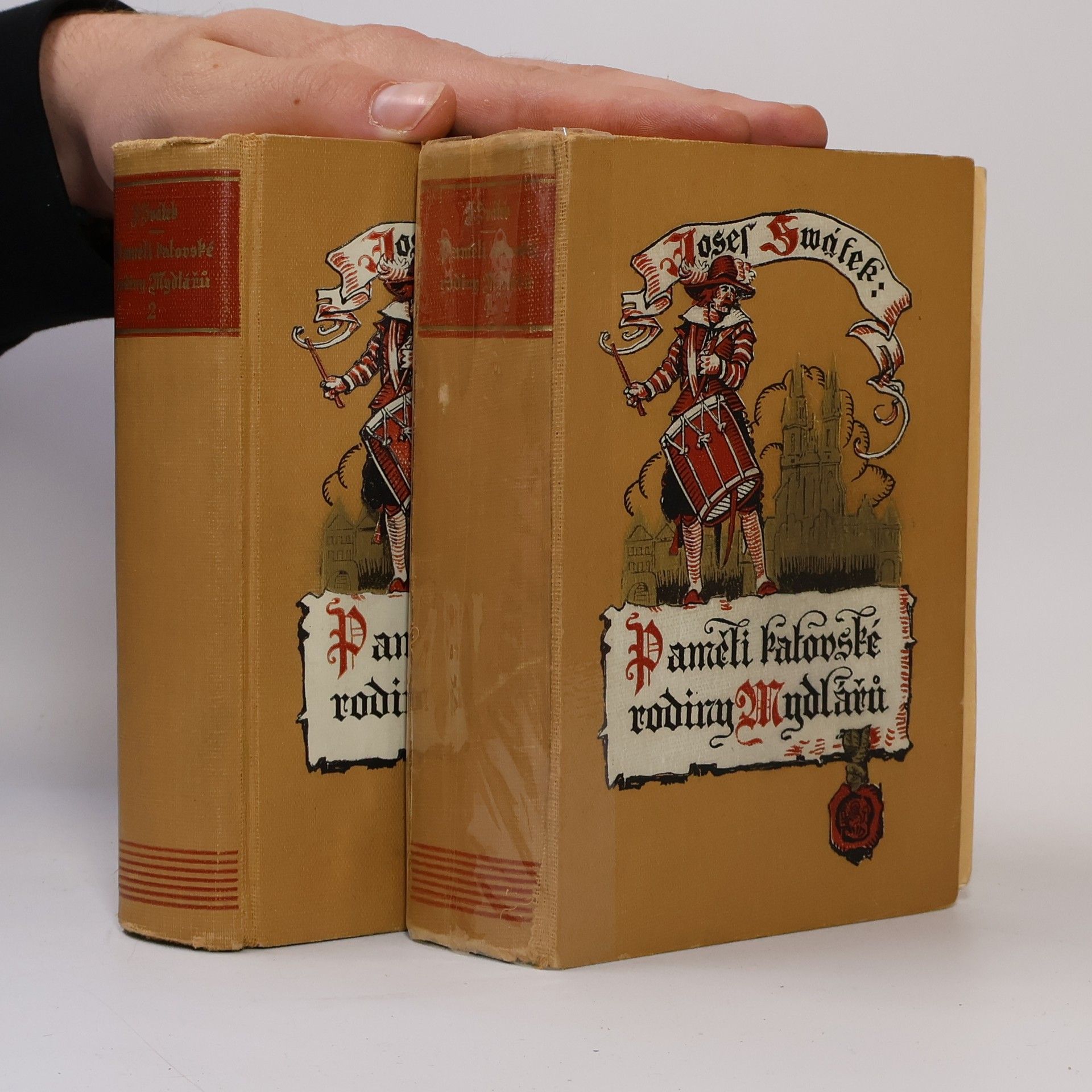 Josef Svátek Paměti katovské rodiny Mydlářů v Praze. (1. - 4. díl, 2 sv.)