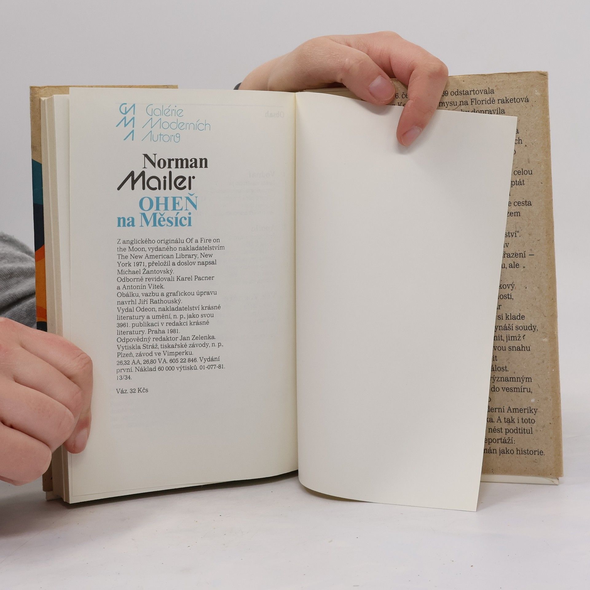Norman Mailer Oheň na měsíci