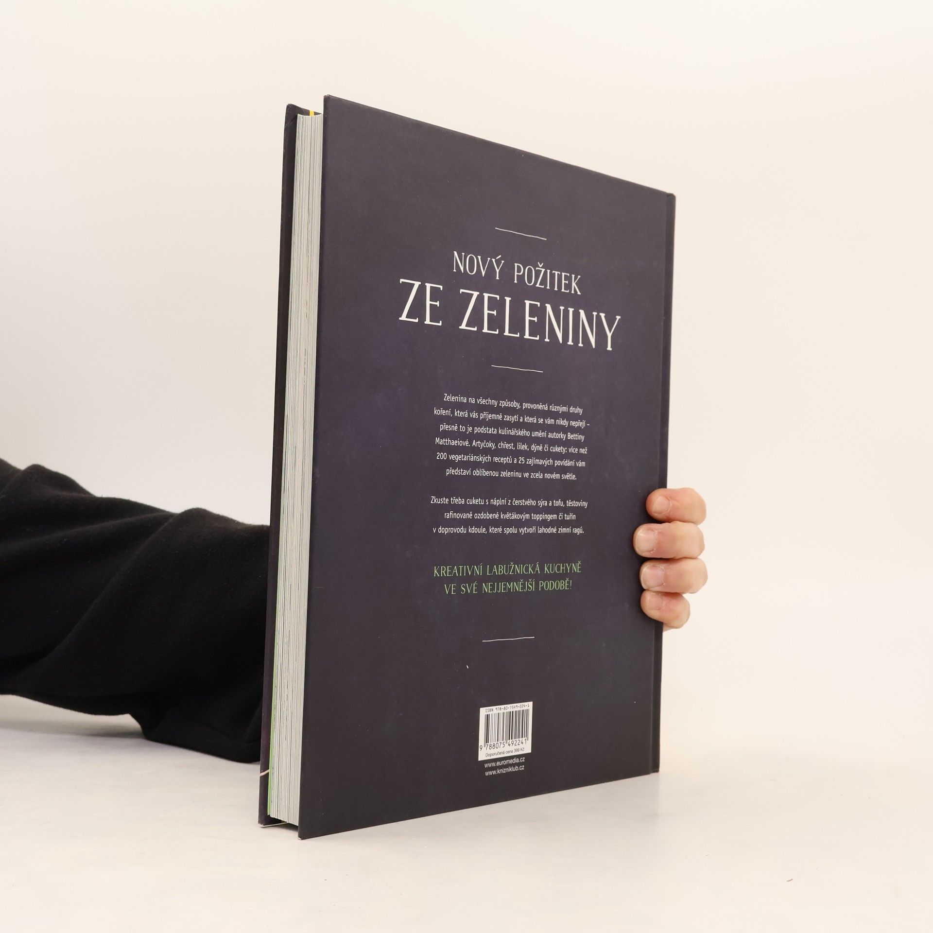 Bettina Matthaei Moderní vegetariánská kuchařka: nejlepší recepty bez masa na každý den