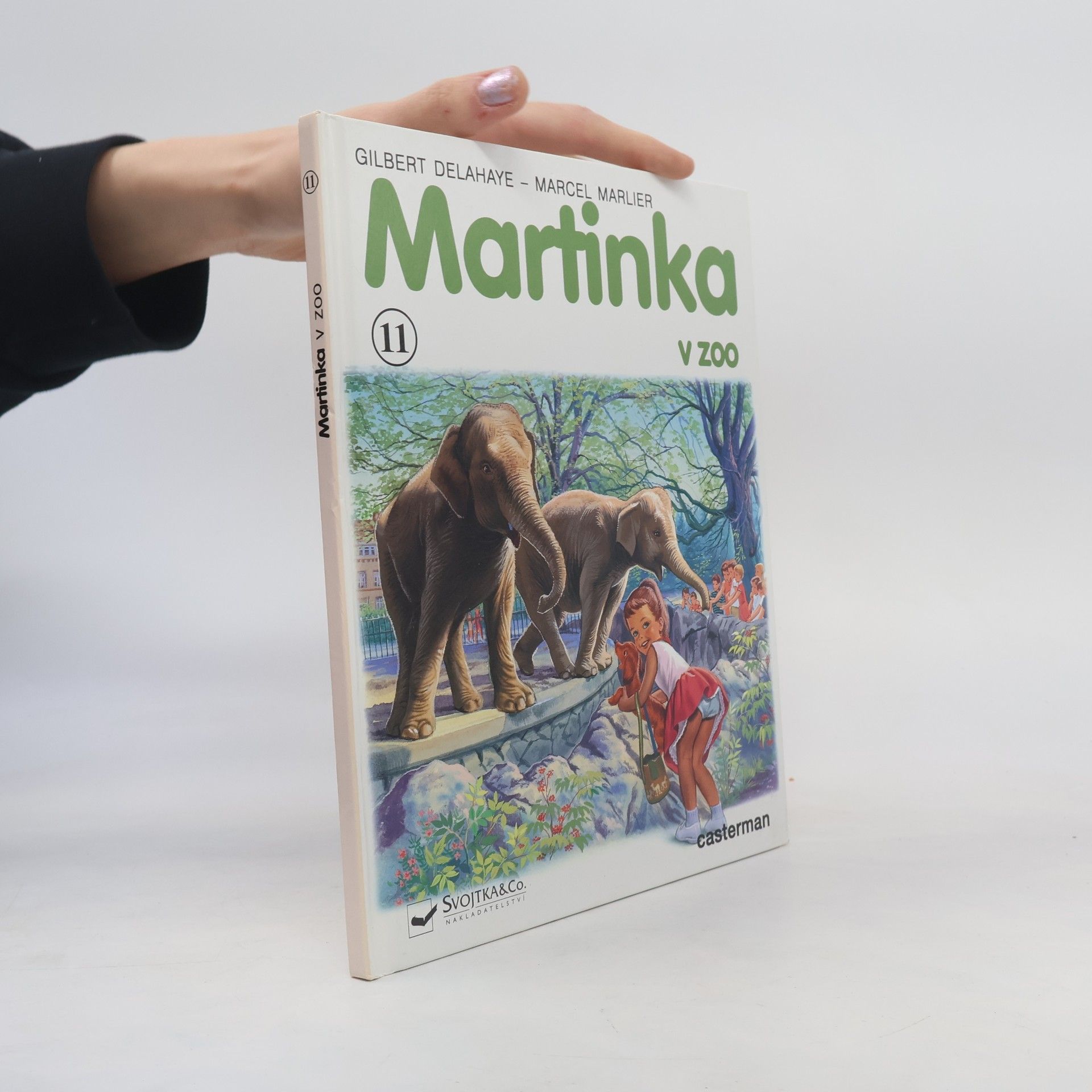 Gilbert Delahaye Martinka v zoo