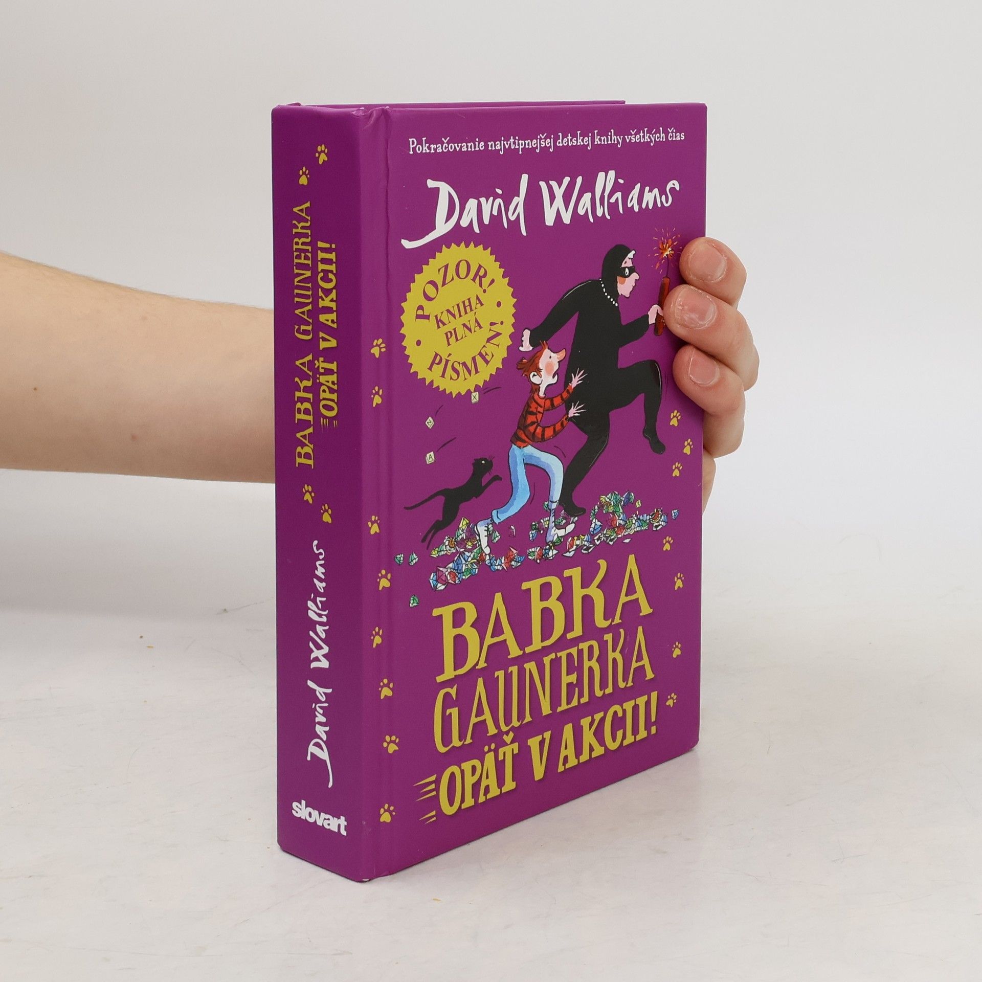 David Walliams Babka gaunerka opäť v akcii