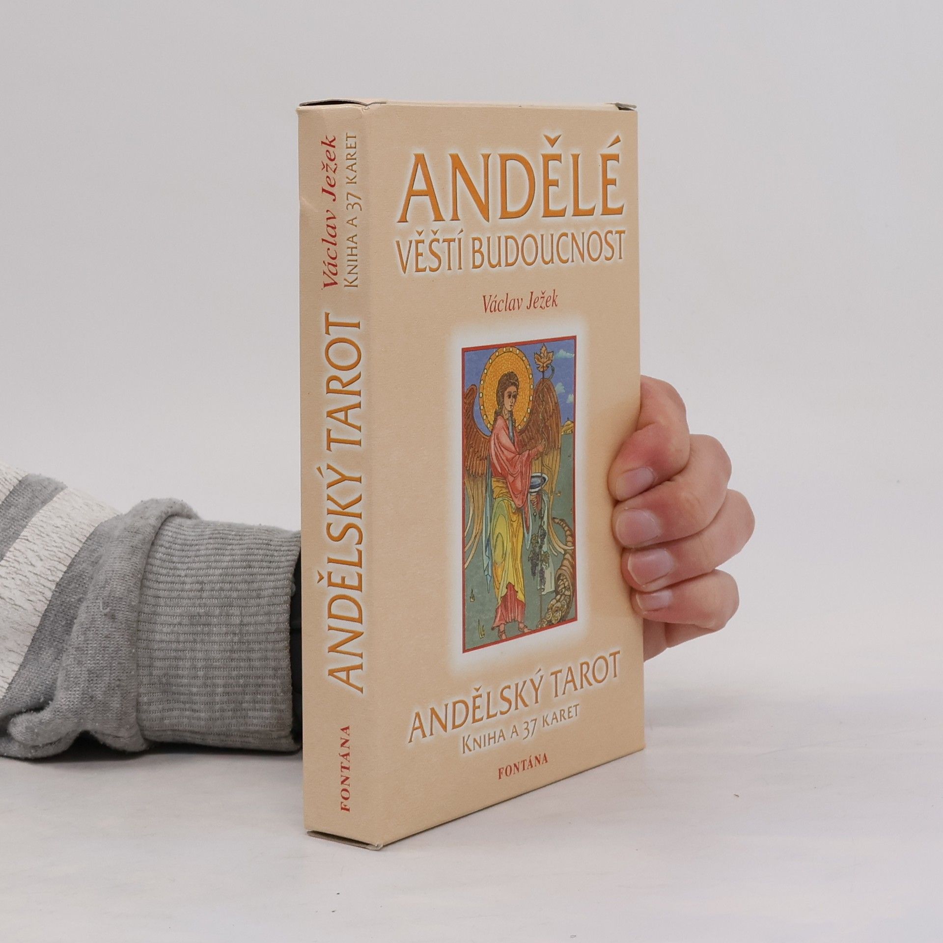 Václav Ježek Andělé věští budoucnost (kniha s kartami)