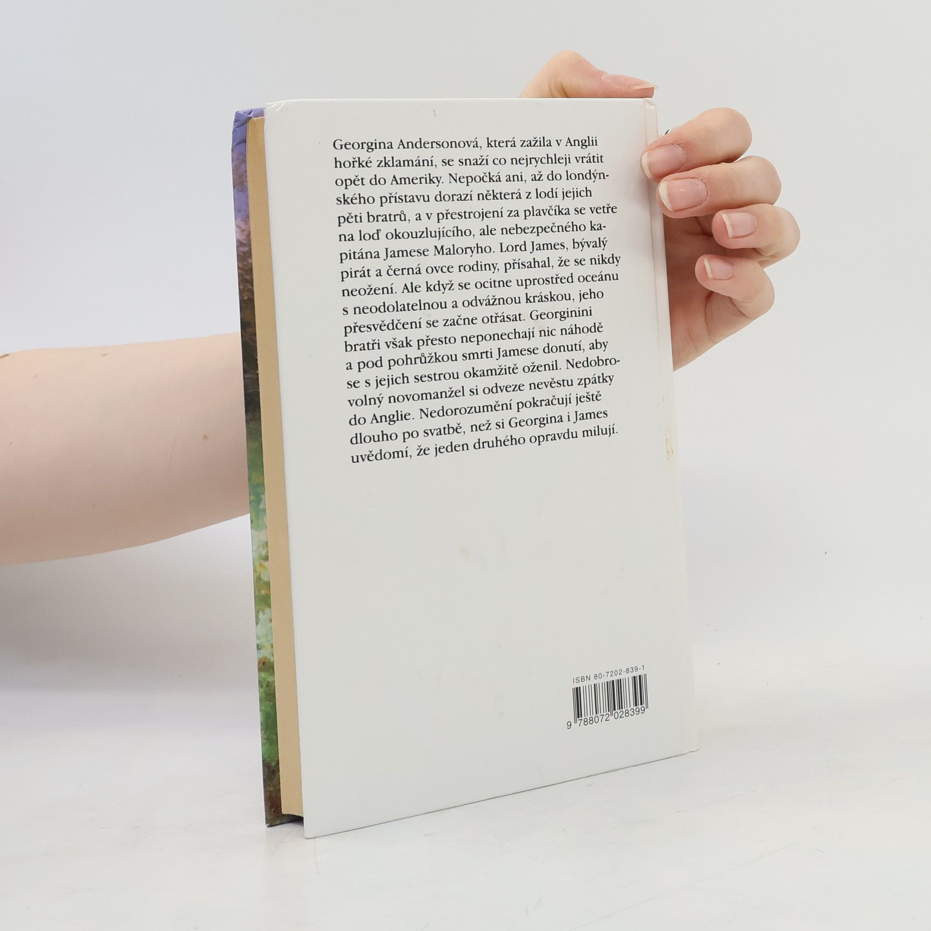 Johanna Lindsey Bouřlivé objetí