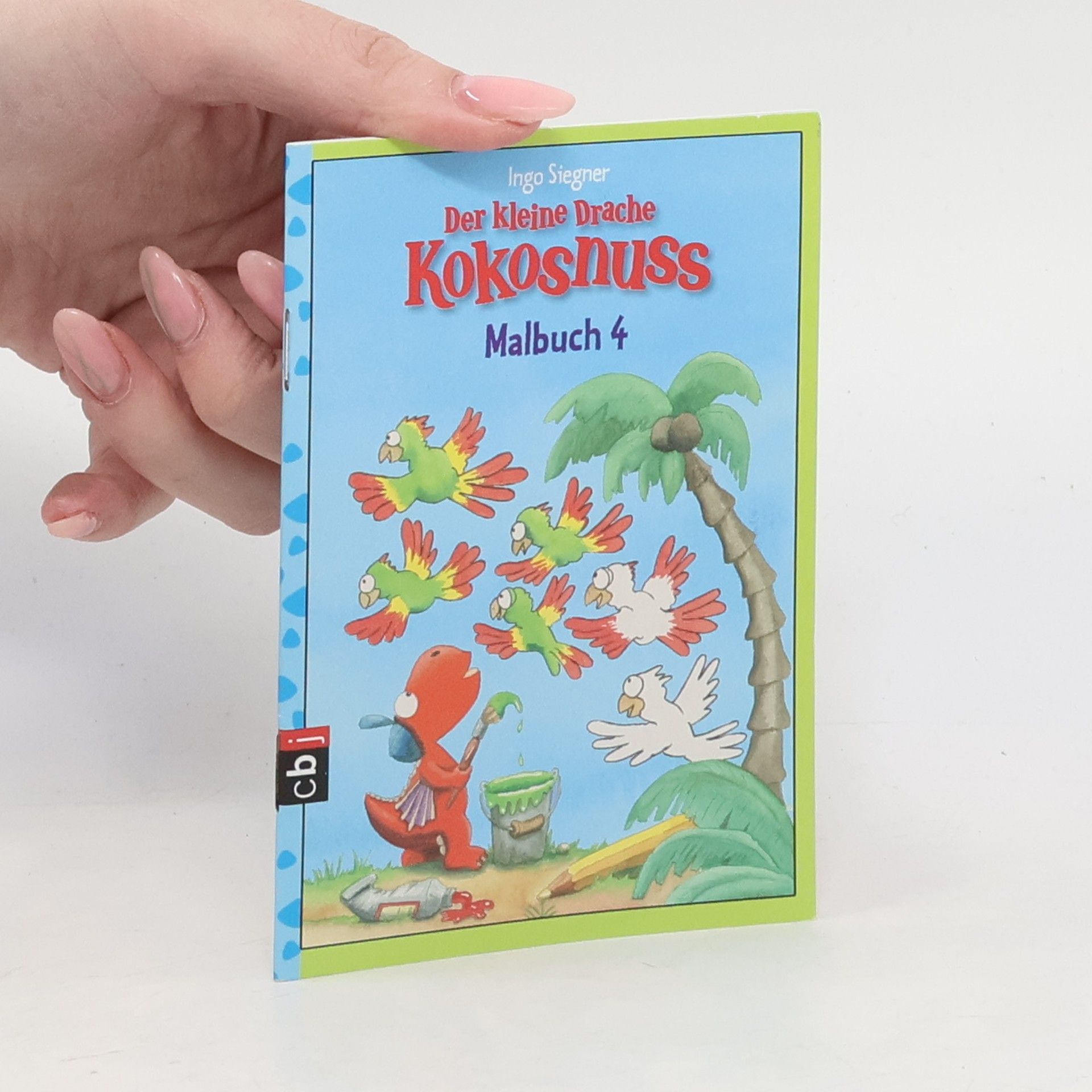 Ingo Siegner Der kleine Drache Kokosnuss. Malbuch 4