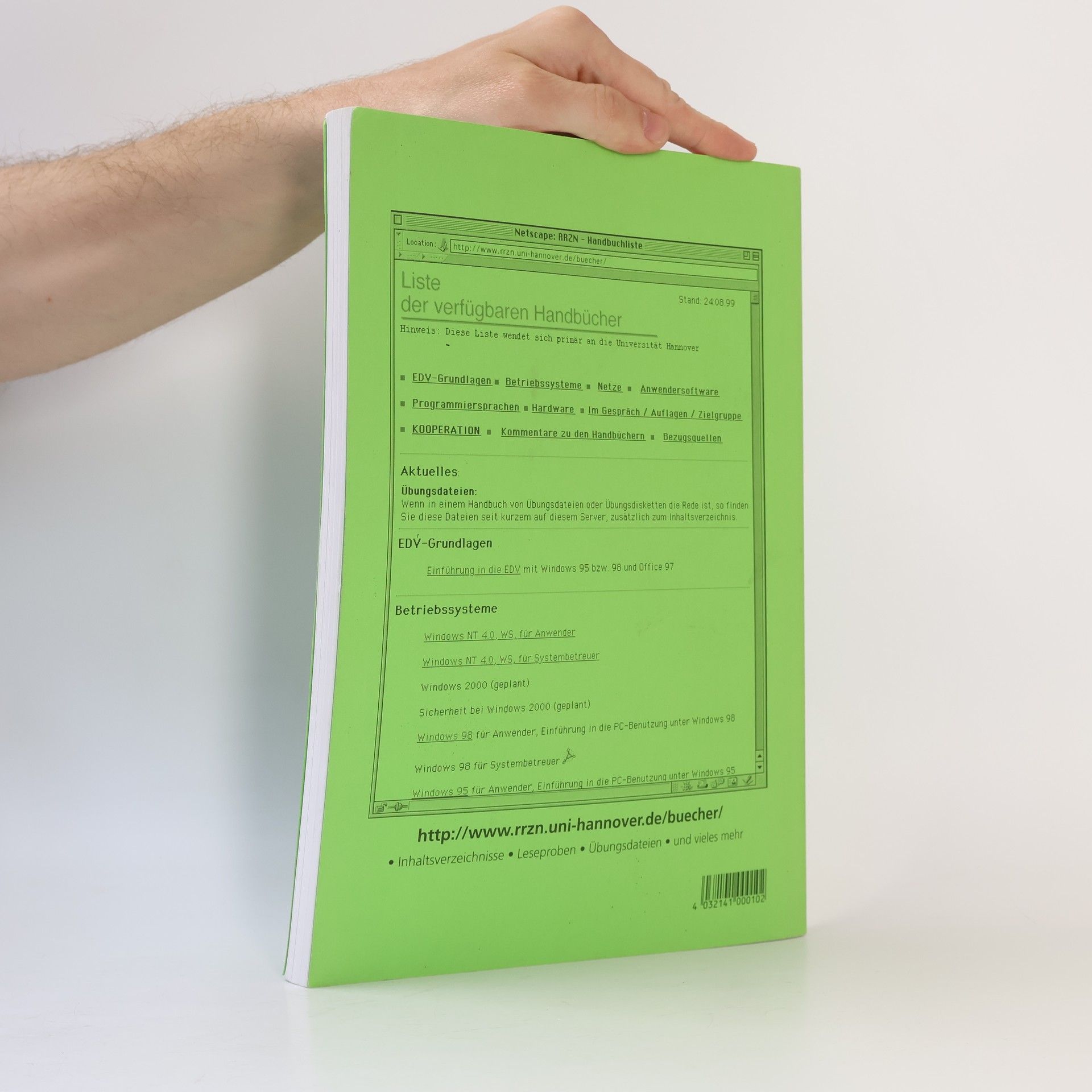 Autorenkollektiv Die Programmiersprache C. Ein NAchschlagewerk