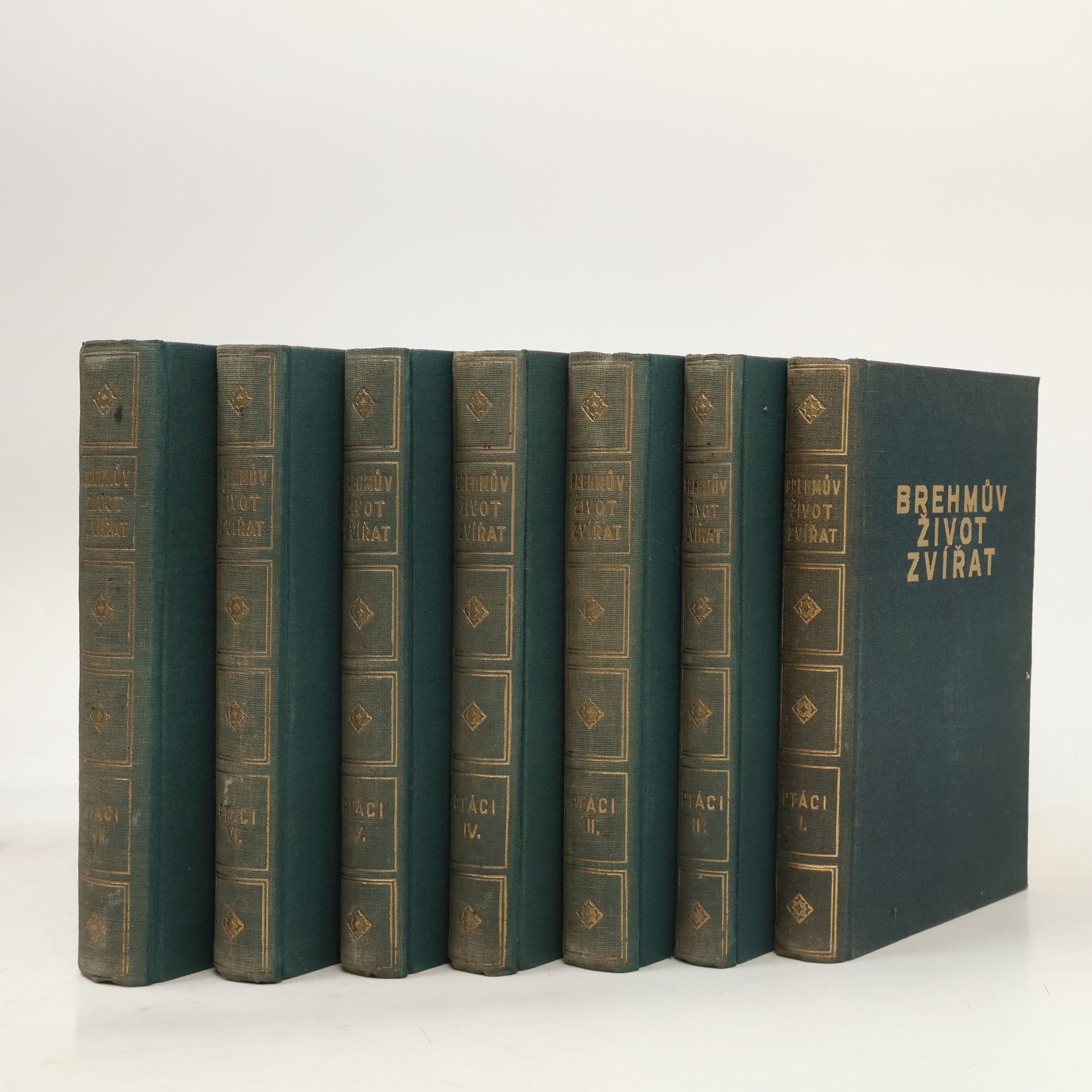 Alfred Edmund Brehm Brehmův život zvířat. Ptáci I.-VII.