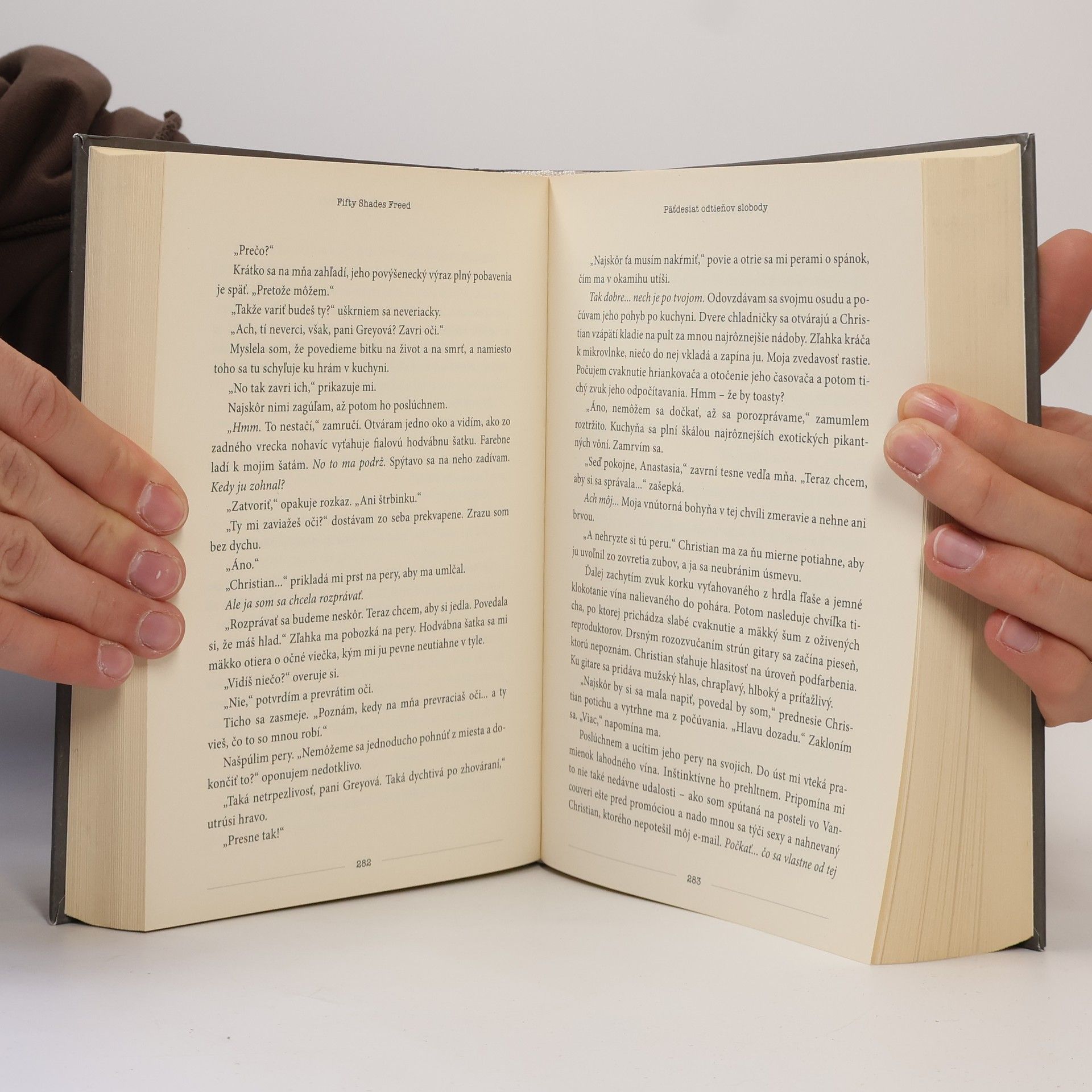 E L James Päťdesiat odtieňov slobody
