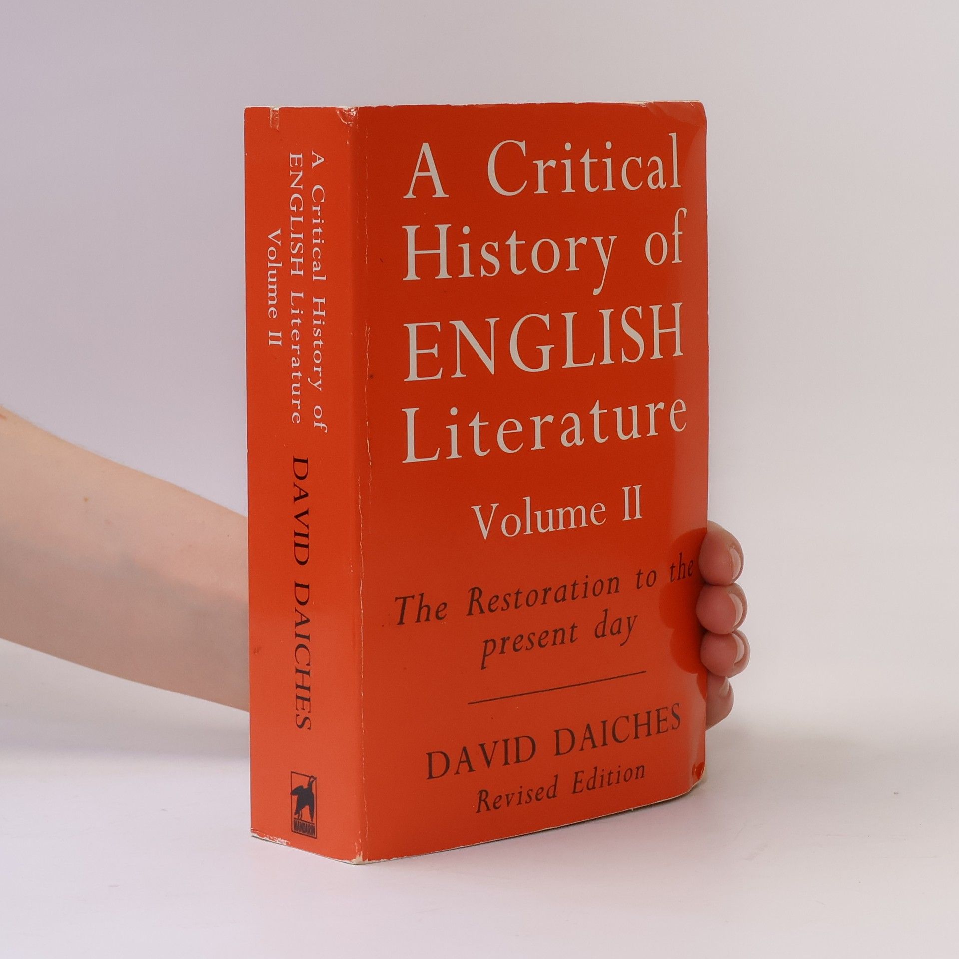 David Daiches A Critical History of English Literature