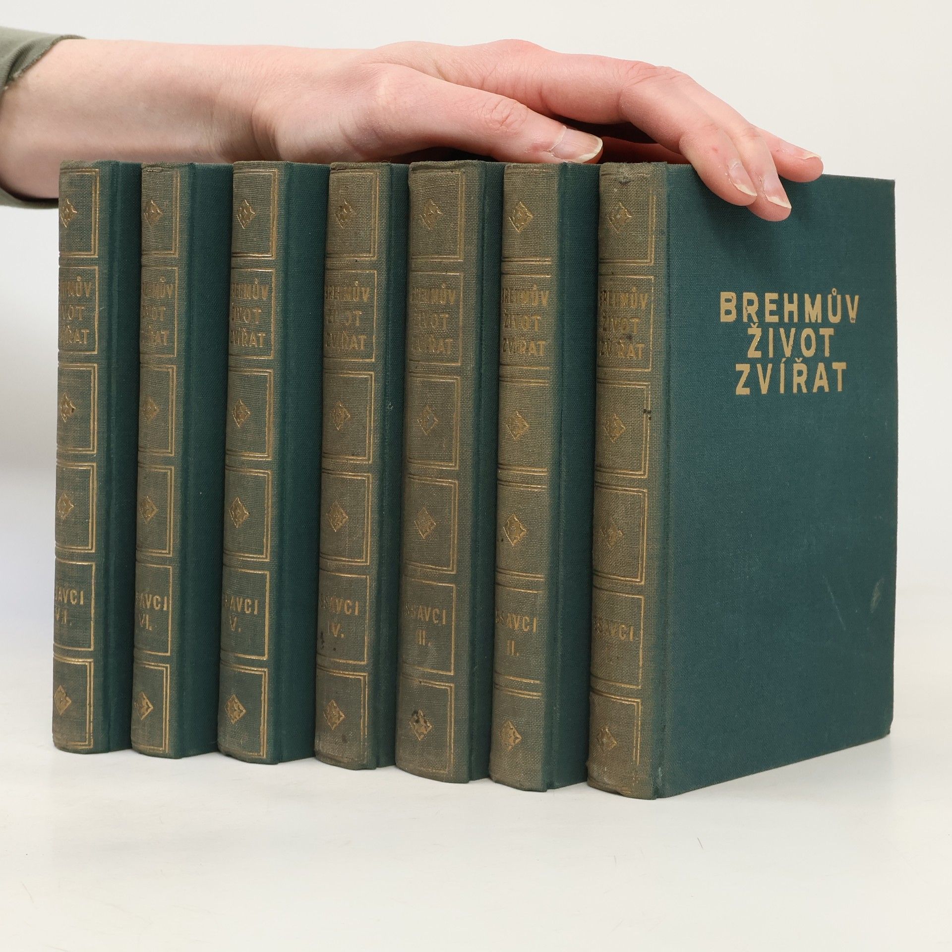 Alfred Edmund Brehm Brehmův život zvířat. Savci I.-VII.