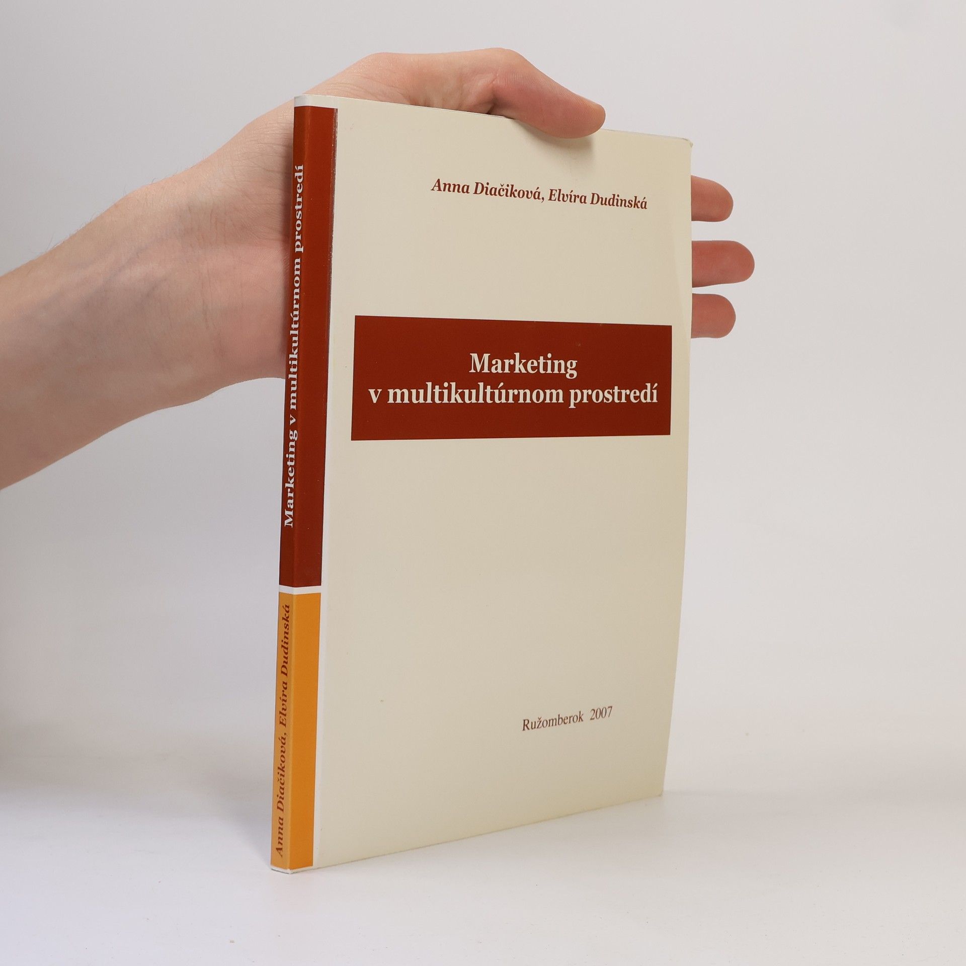 Anna Diačiková Marketing v multikultúrnom prostredí