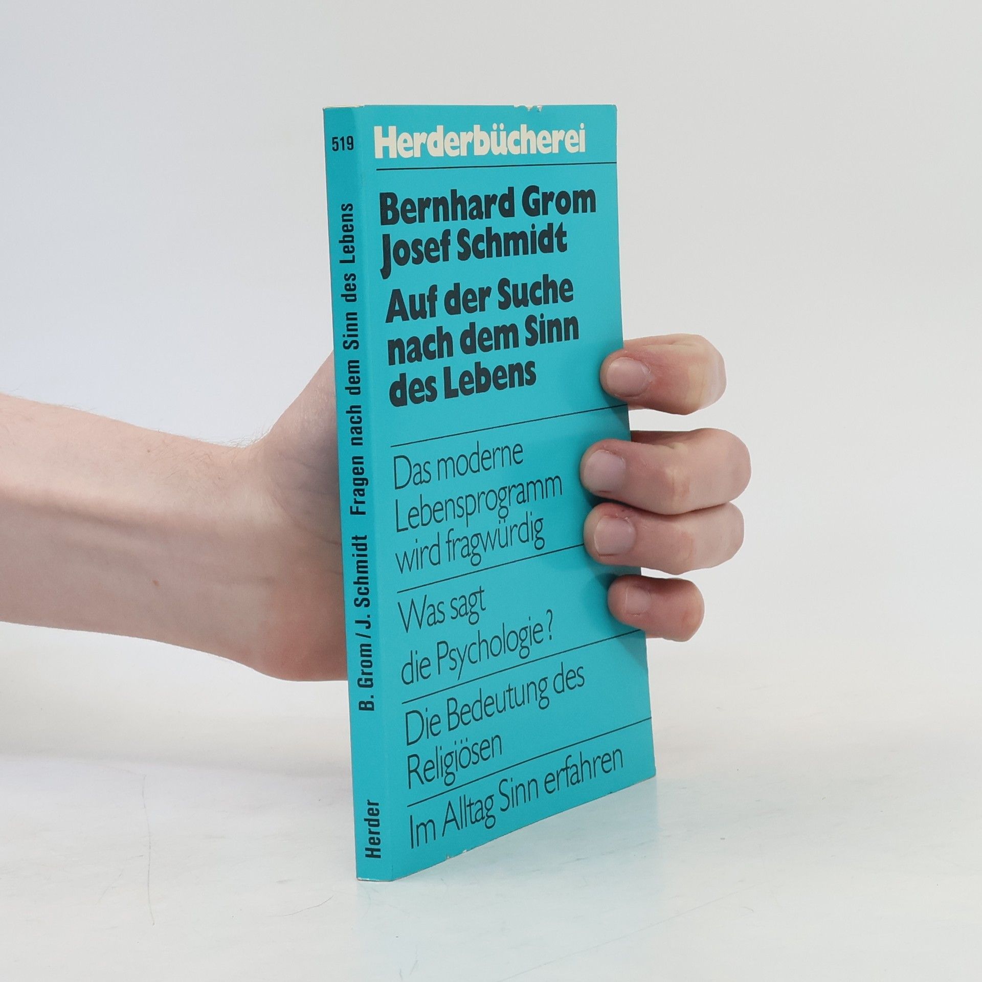 Josef Schmitz Auf der Suche nach dem Sinn des Lebens