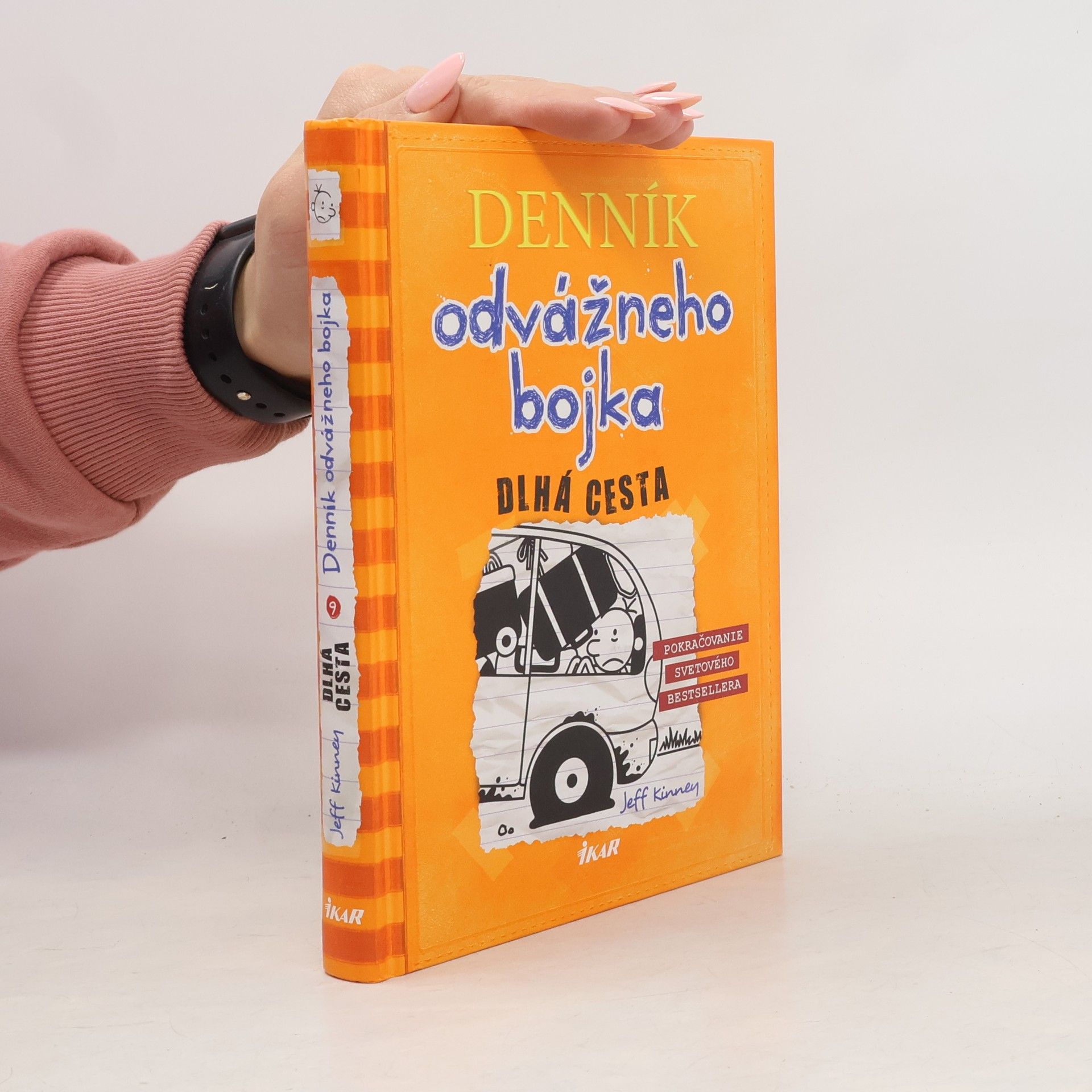 Jeff Kinney Denník odvážneho bojka 9. Dlhá cesta