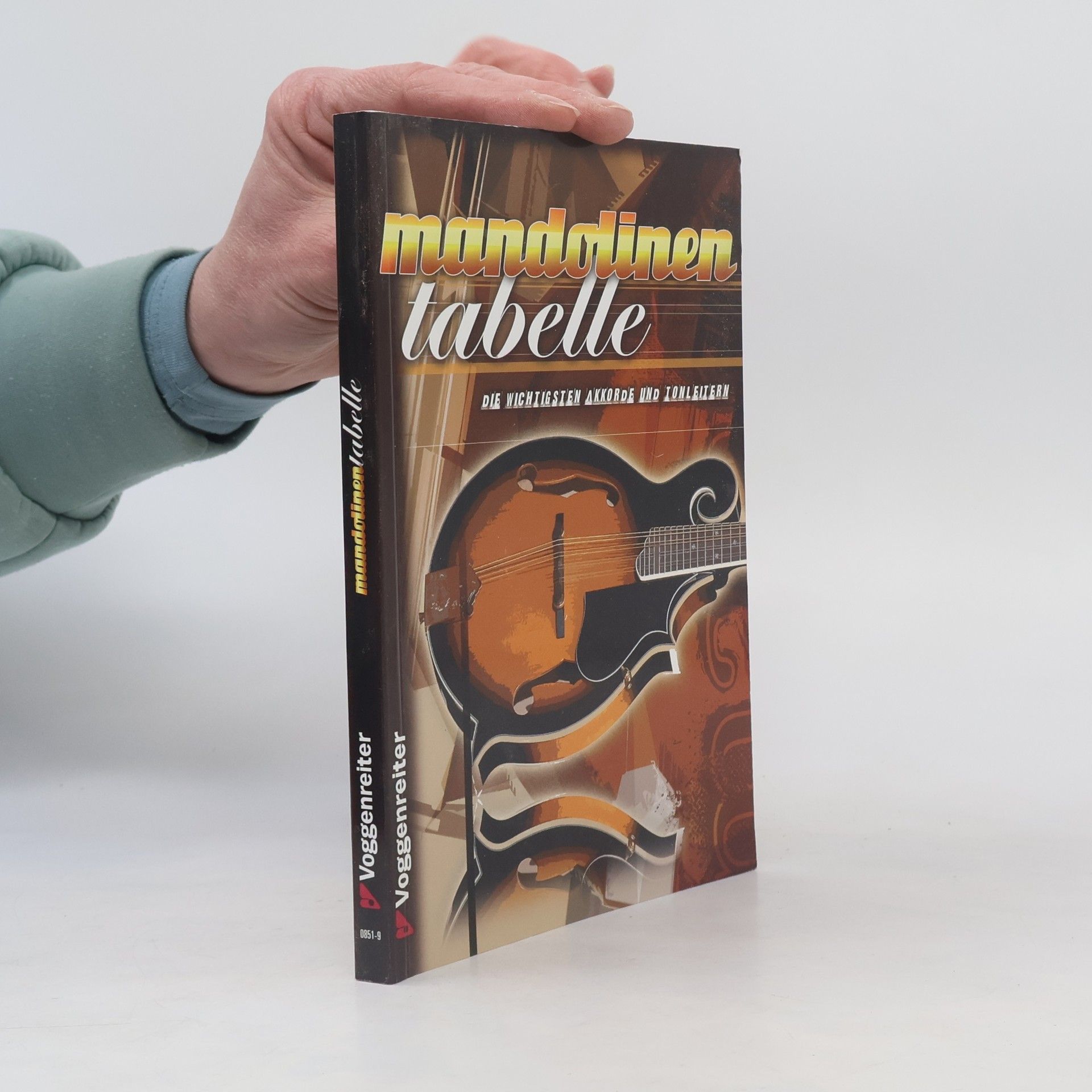 Grifftabelle für Mandoline