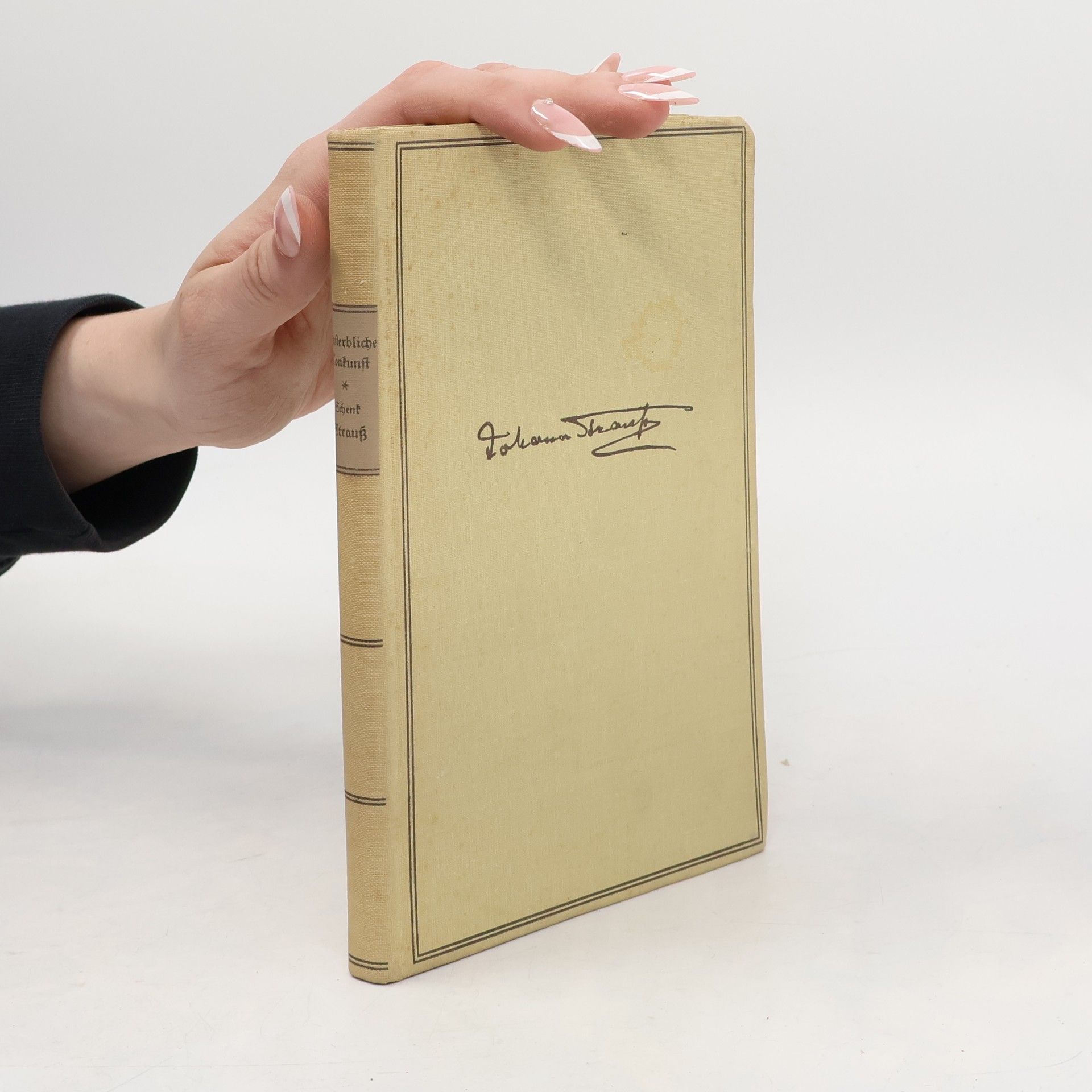 Erich Schenk Unsterbliche Tonkunst . Johann Strauß