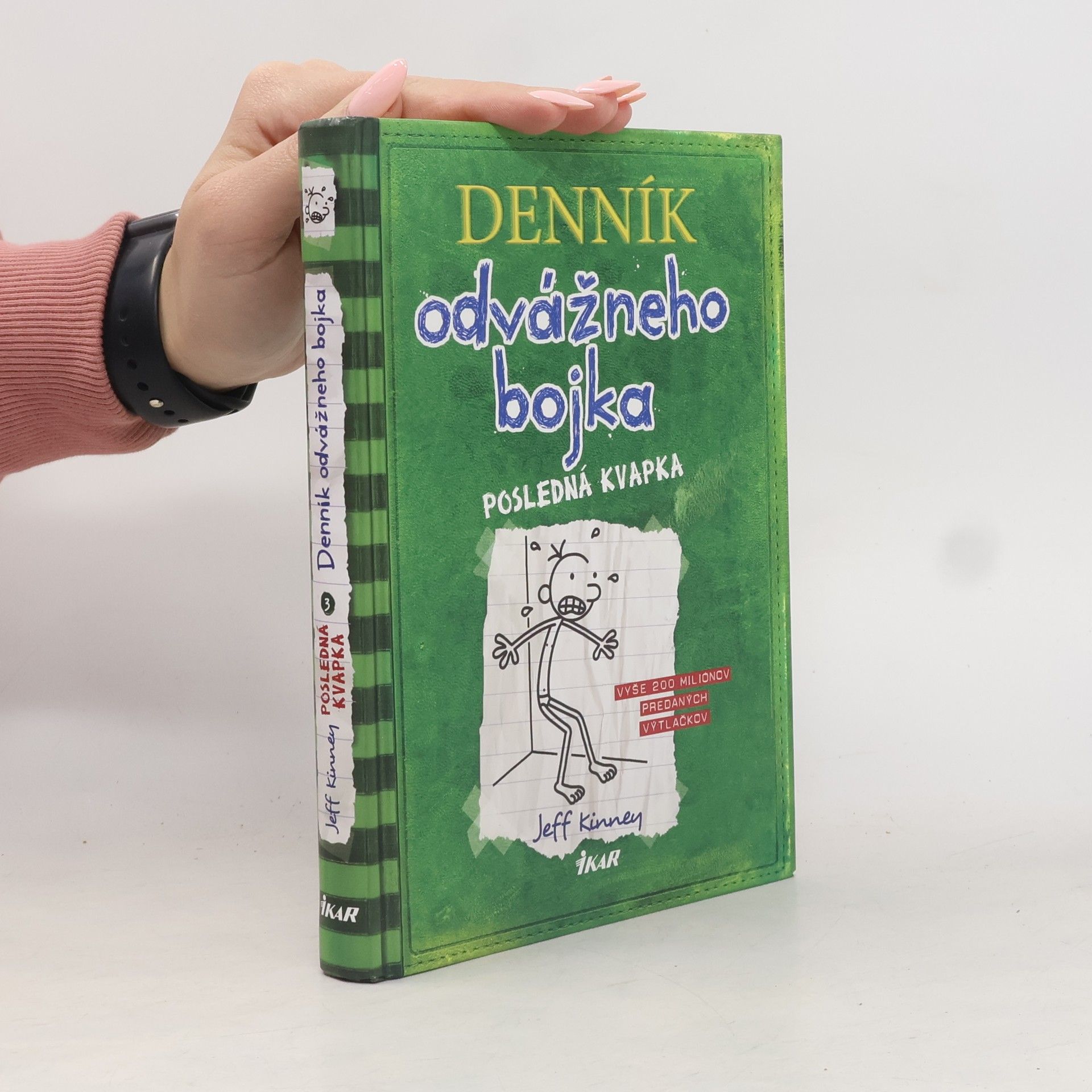 Jeff Kinney Denník odvážného bojka - Posledná kvapka