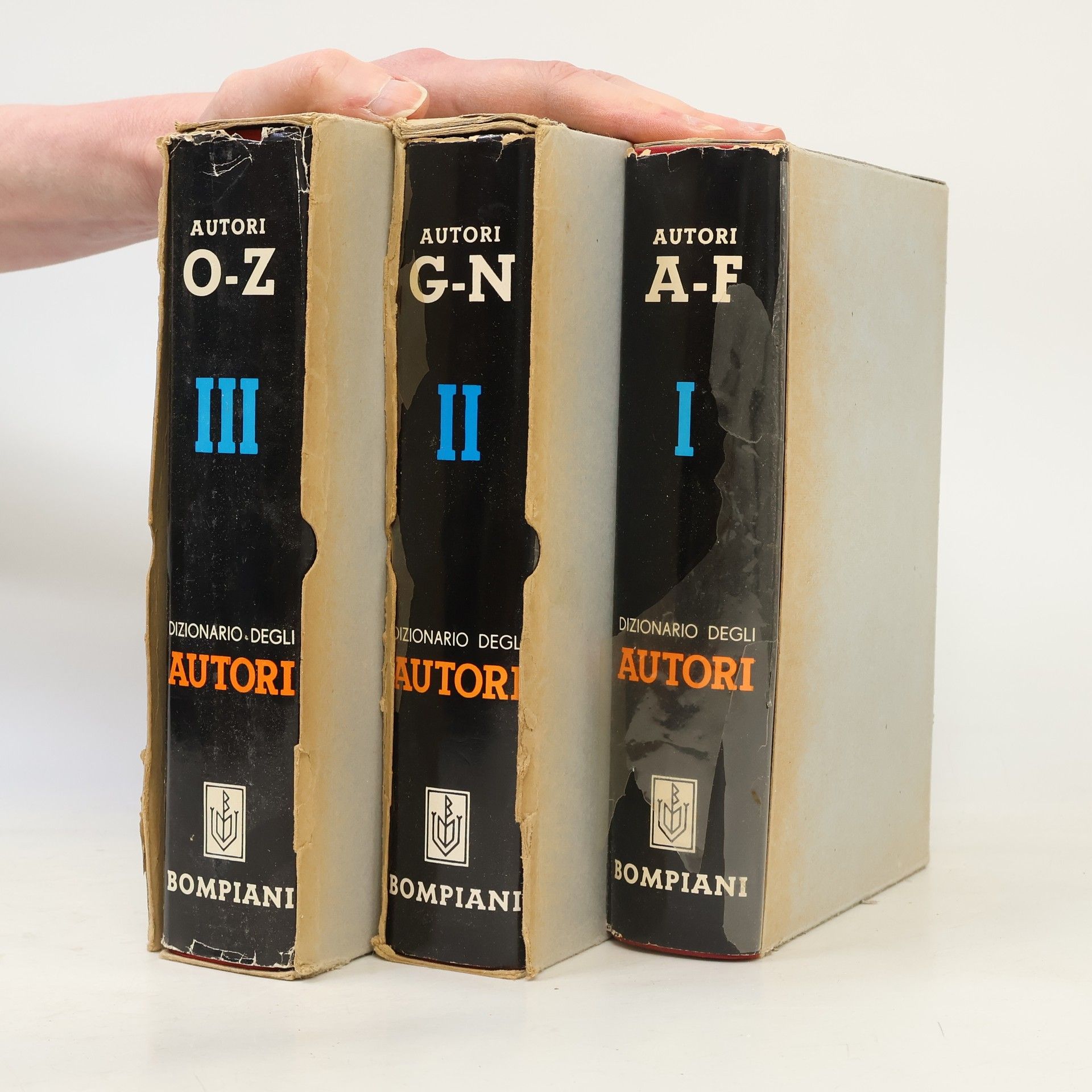 Various authors Dizionario degli Autori I-III