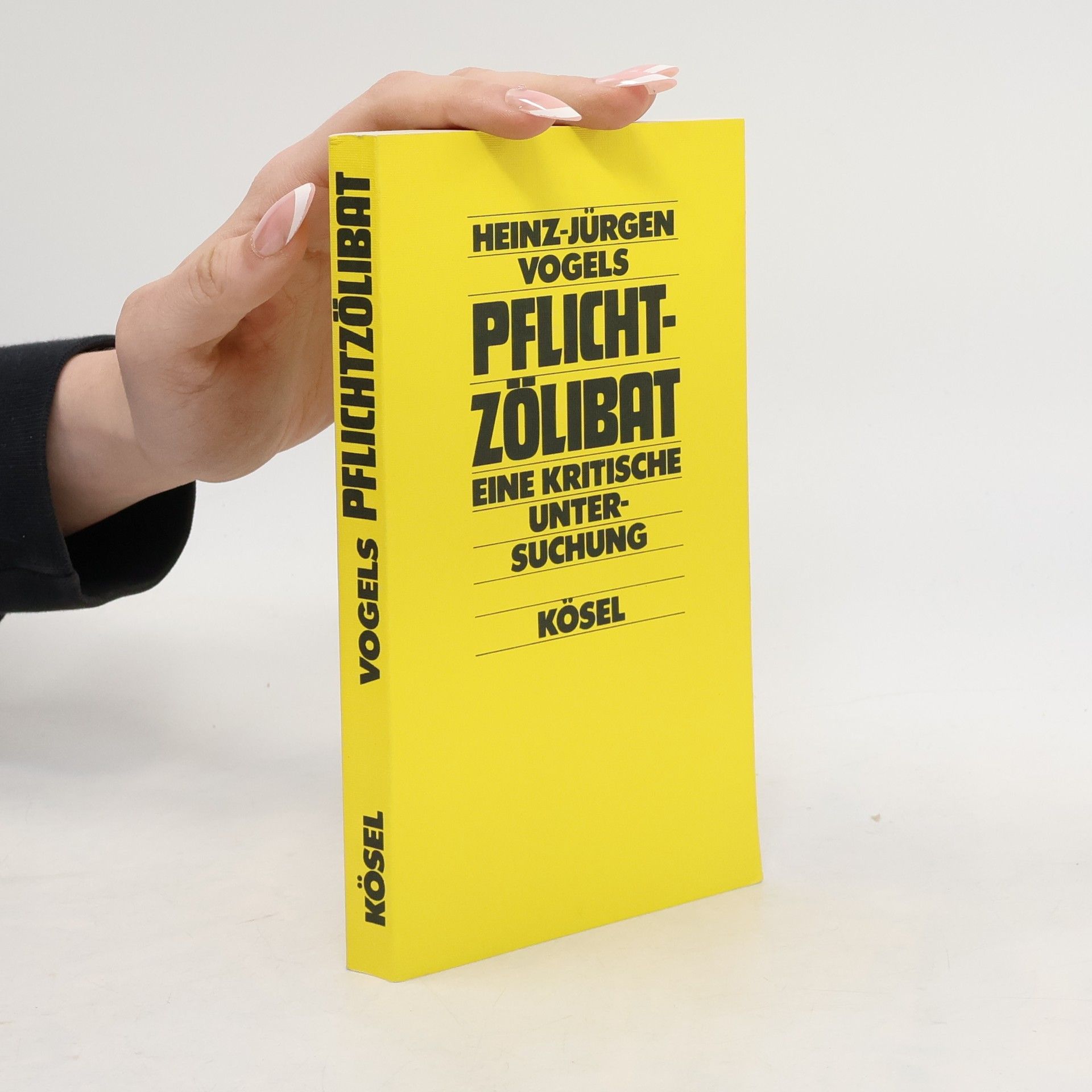 Heinz-Jürgen Vogels Pflicht Zölibat