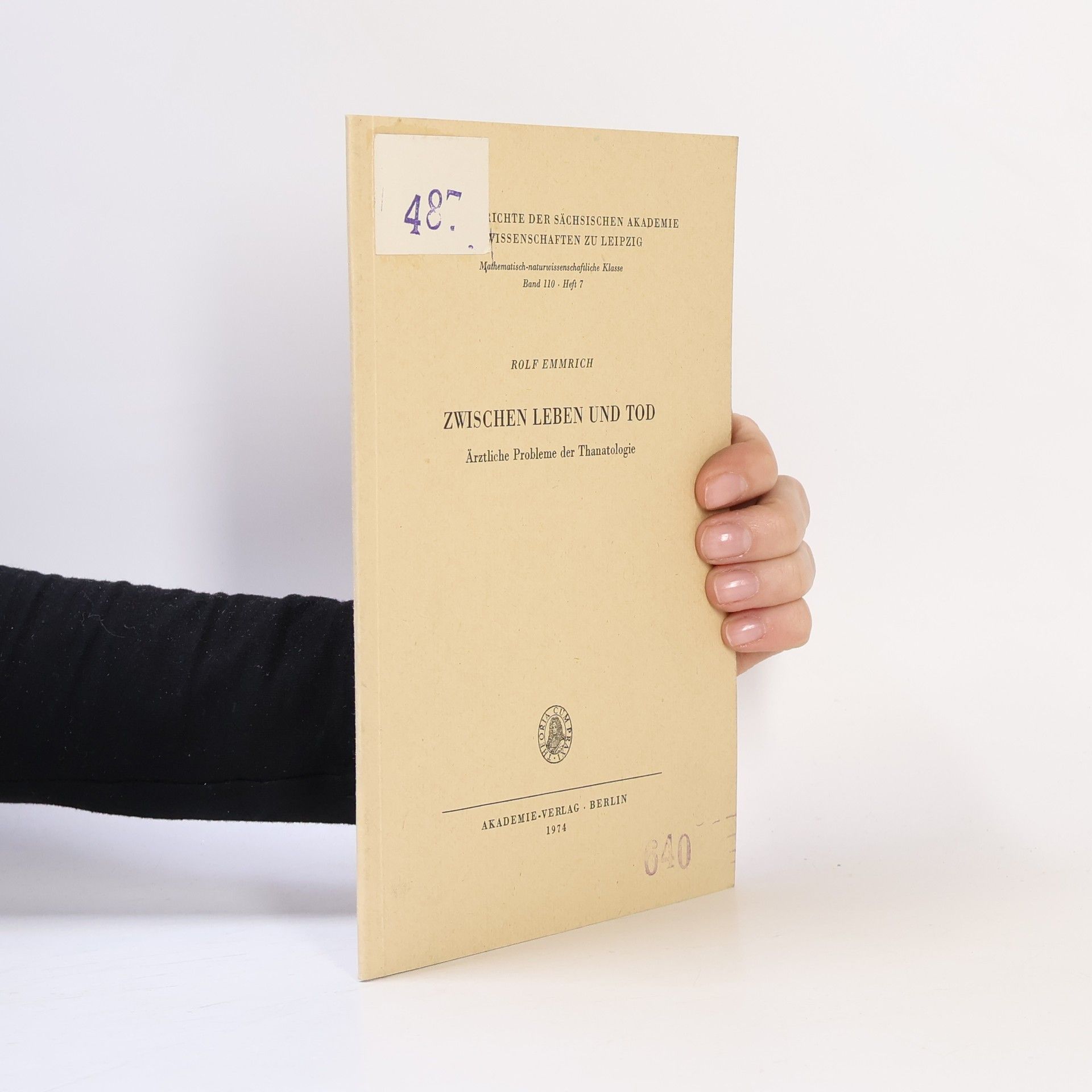 Rolf Emmrich Zwischen Leben und Tod