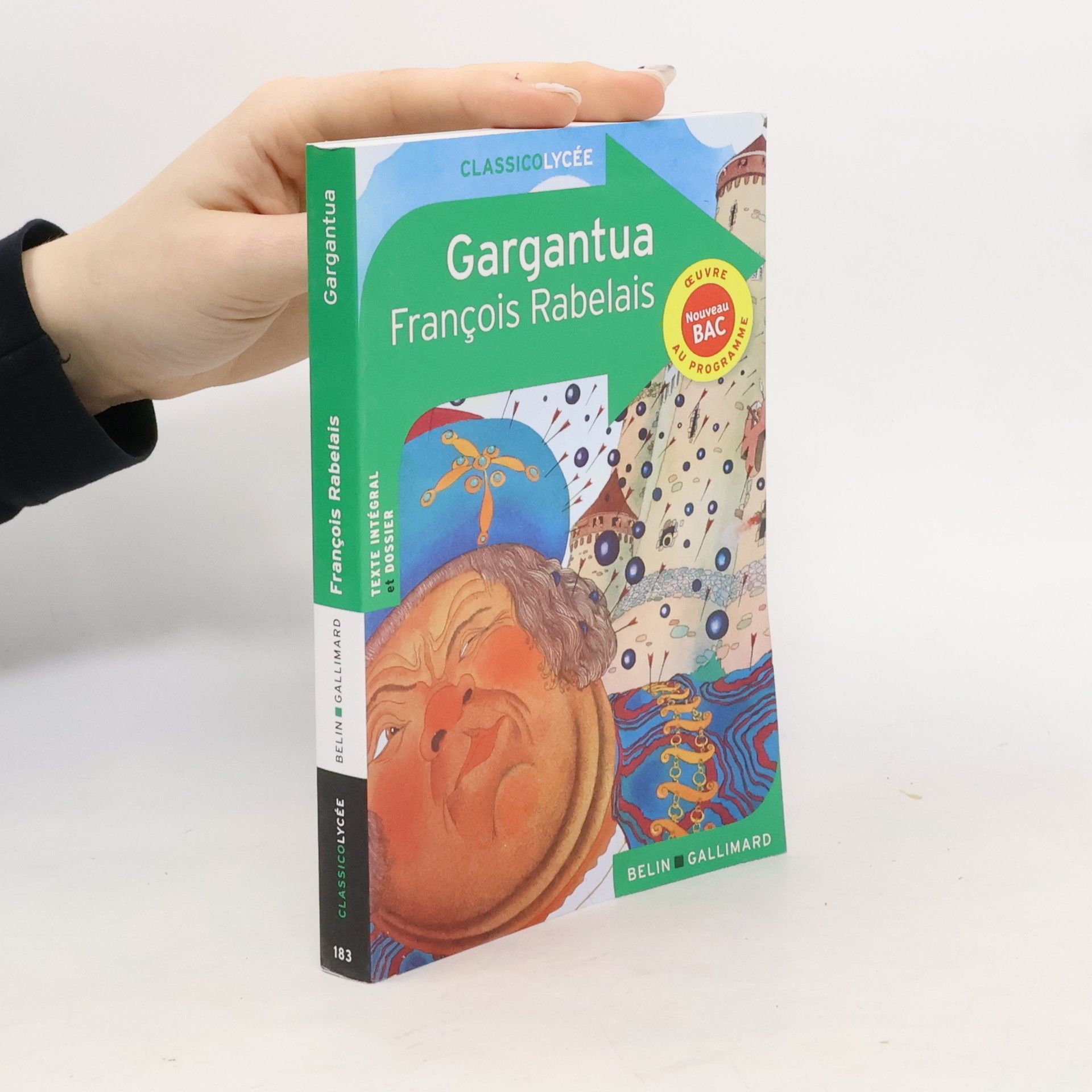 François Rabelais Gargantua: Texte intégral et dossier - Œuvre nouveau BAC au programme