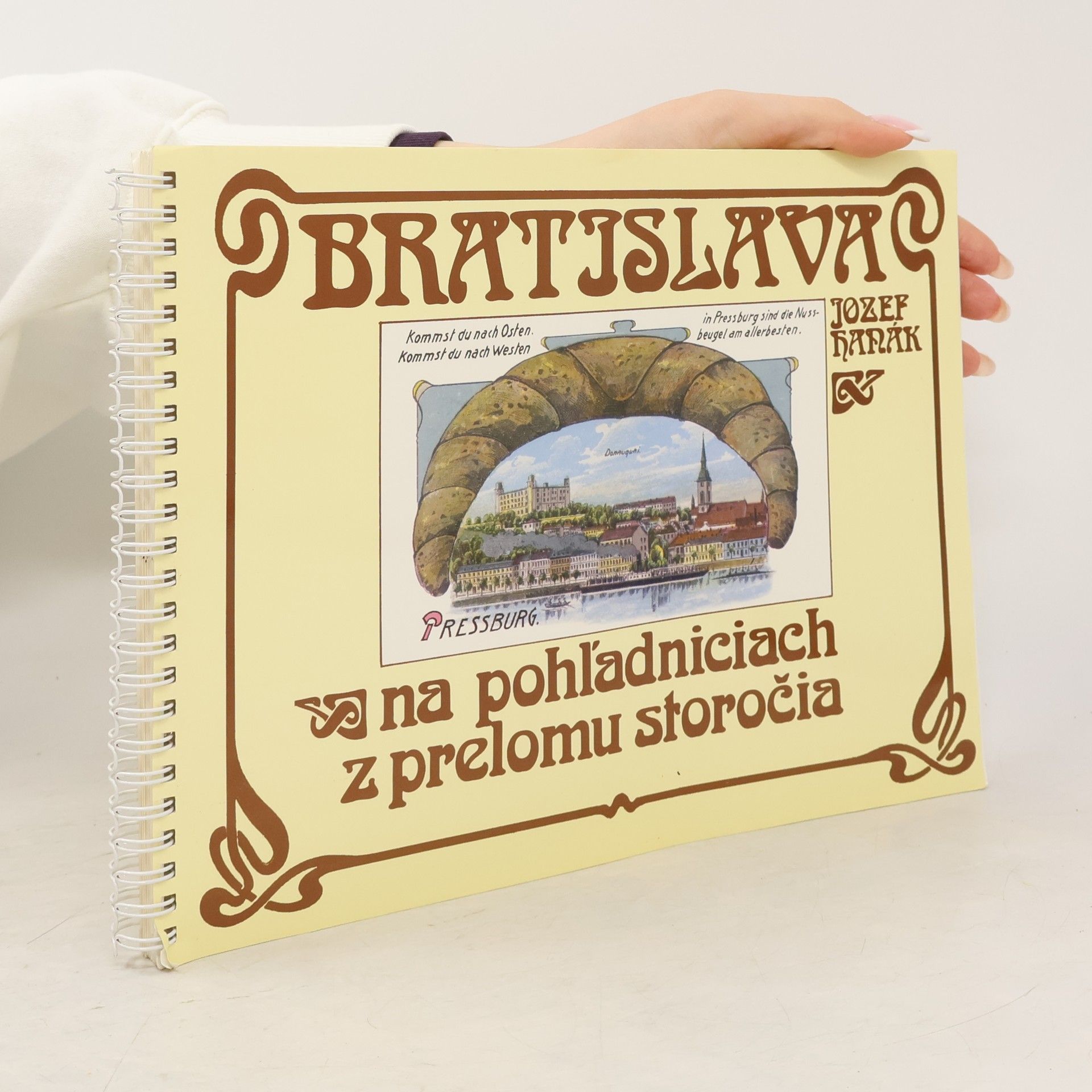 Jozef Hanák Bratislava na pohĺadniciach z prelomu storočia