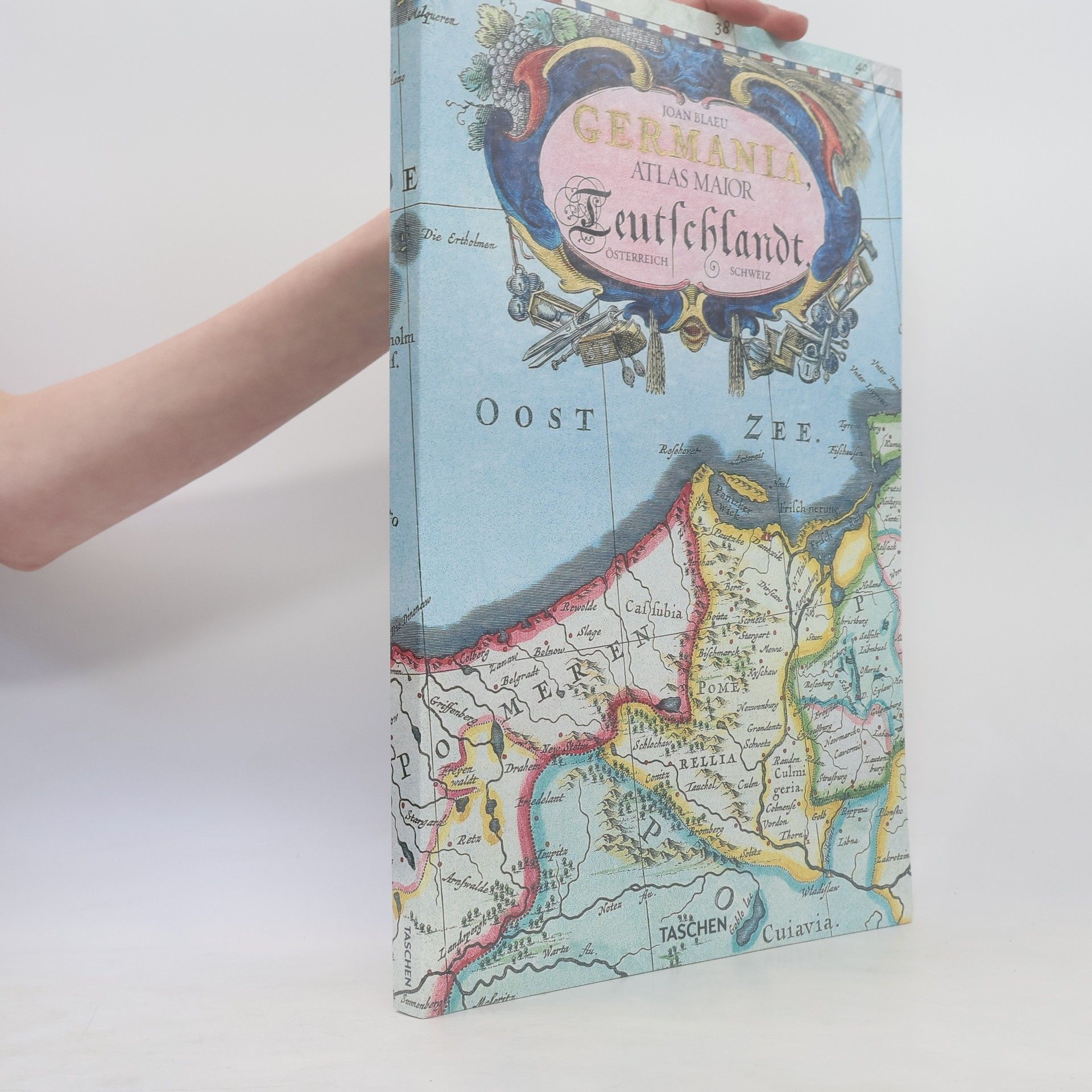 Peter van der Krogt Atlas Maior, Germania vulgo Teutschlandt