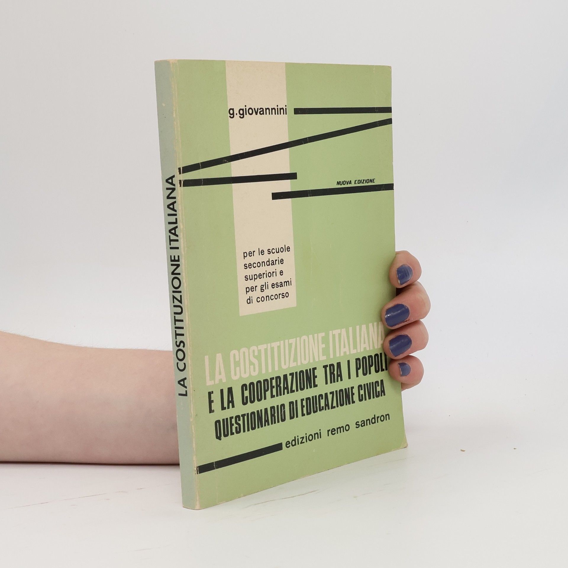 Giovanni Giovannini La costituzione italiana e la cooperazione tra i popoli