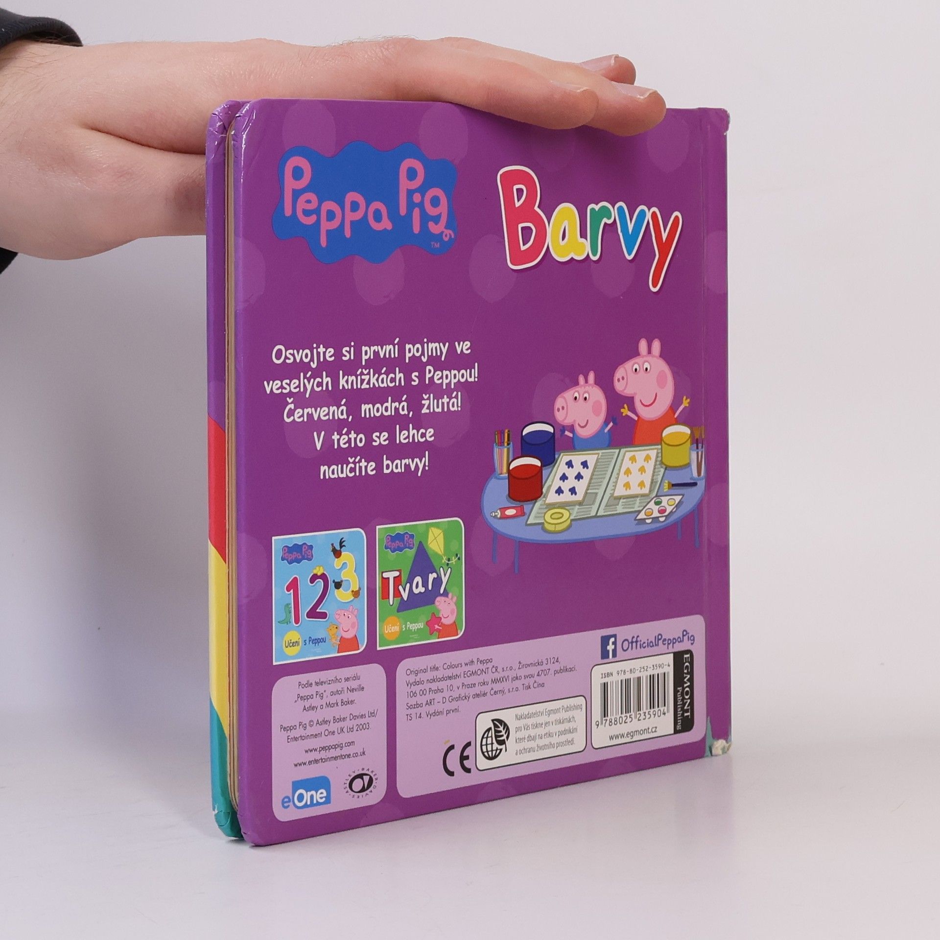 Autores varios Barvy Peppa Pig - barvy