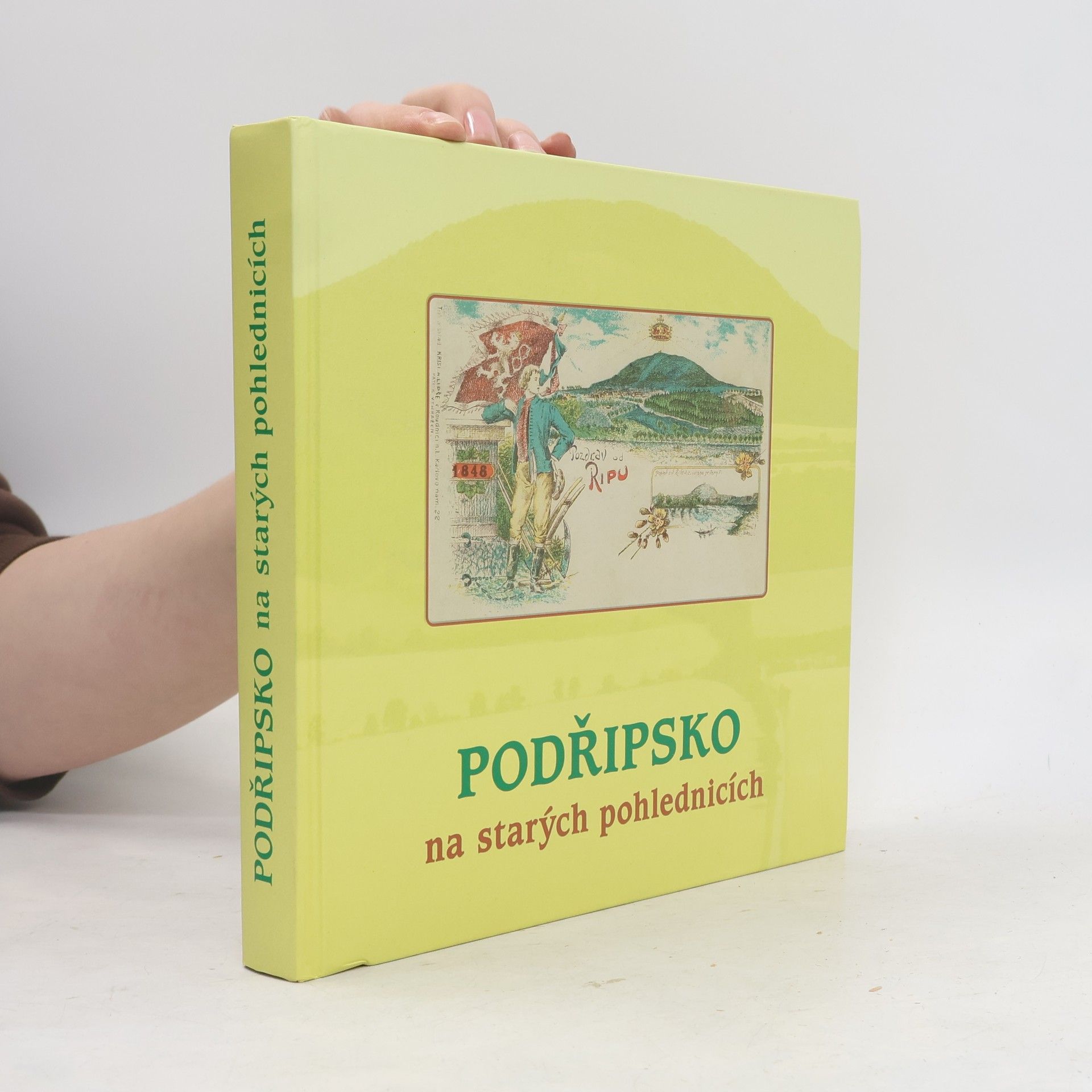 Josef Kárník Podřipsko na starých pohlednicích