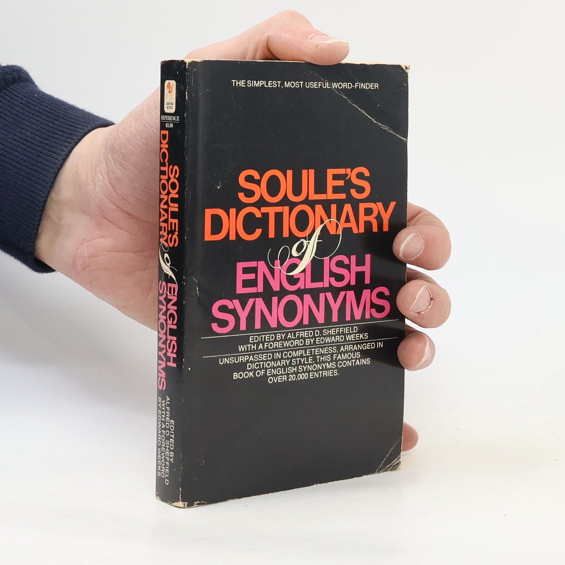 Alfred D. Sheffield Soule's Dictionary of English Synonyms