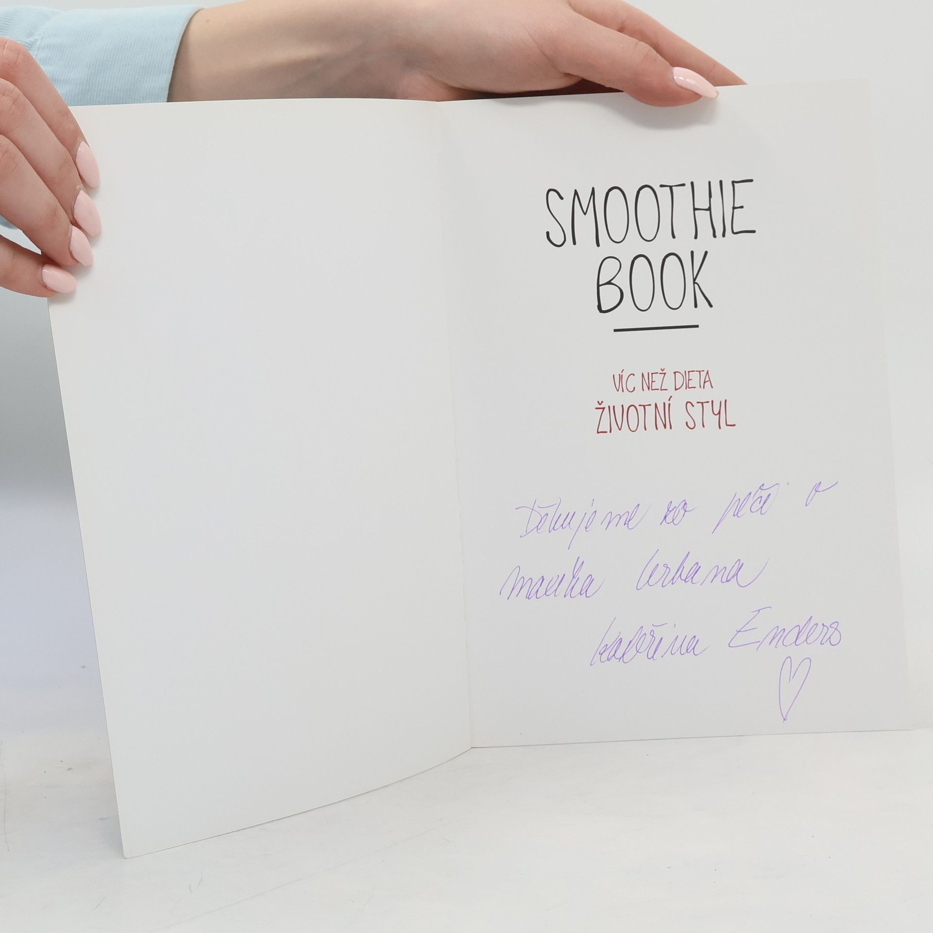 Kateřina Endersová Smoothie book